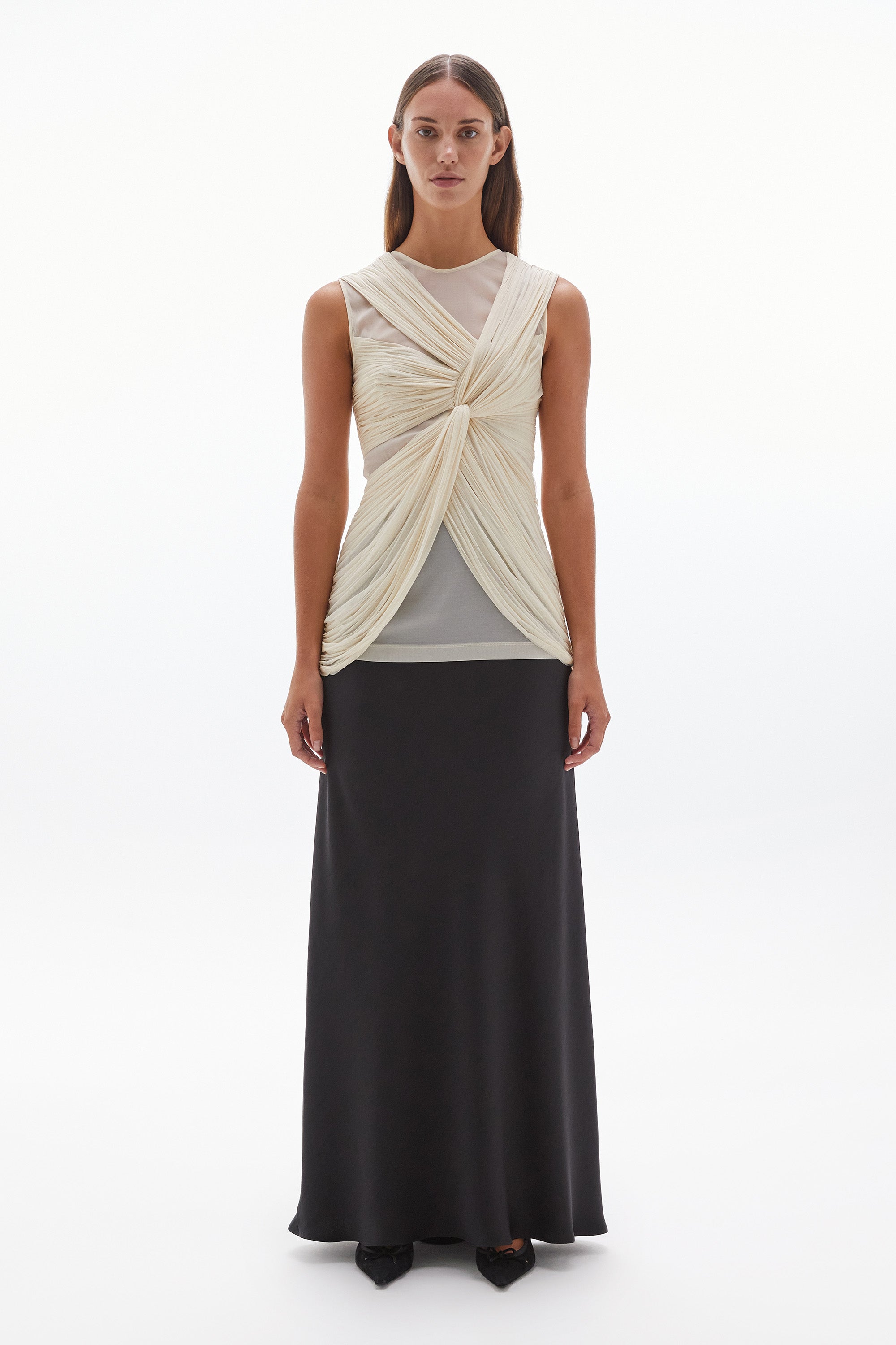 Pala Silk Top Butter