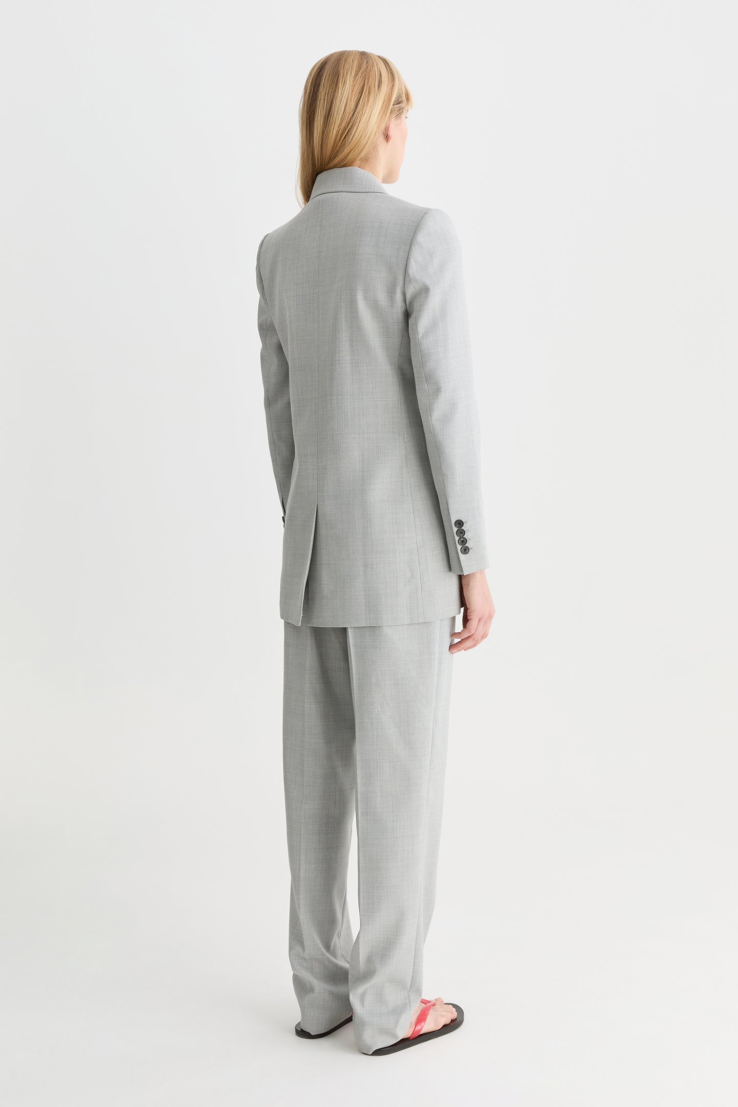 Novus Blazer Grey Marle-Willow-Australian-designer