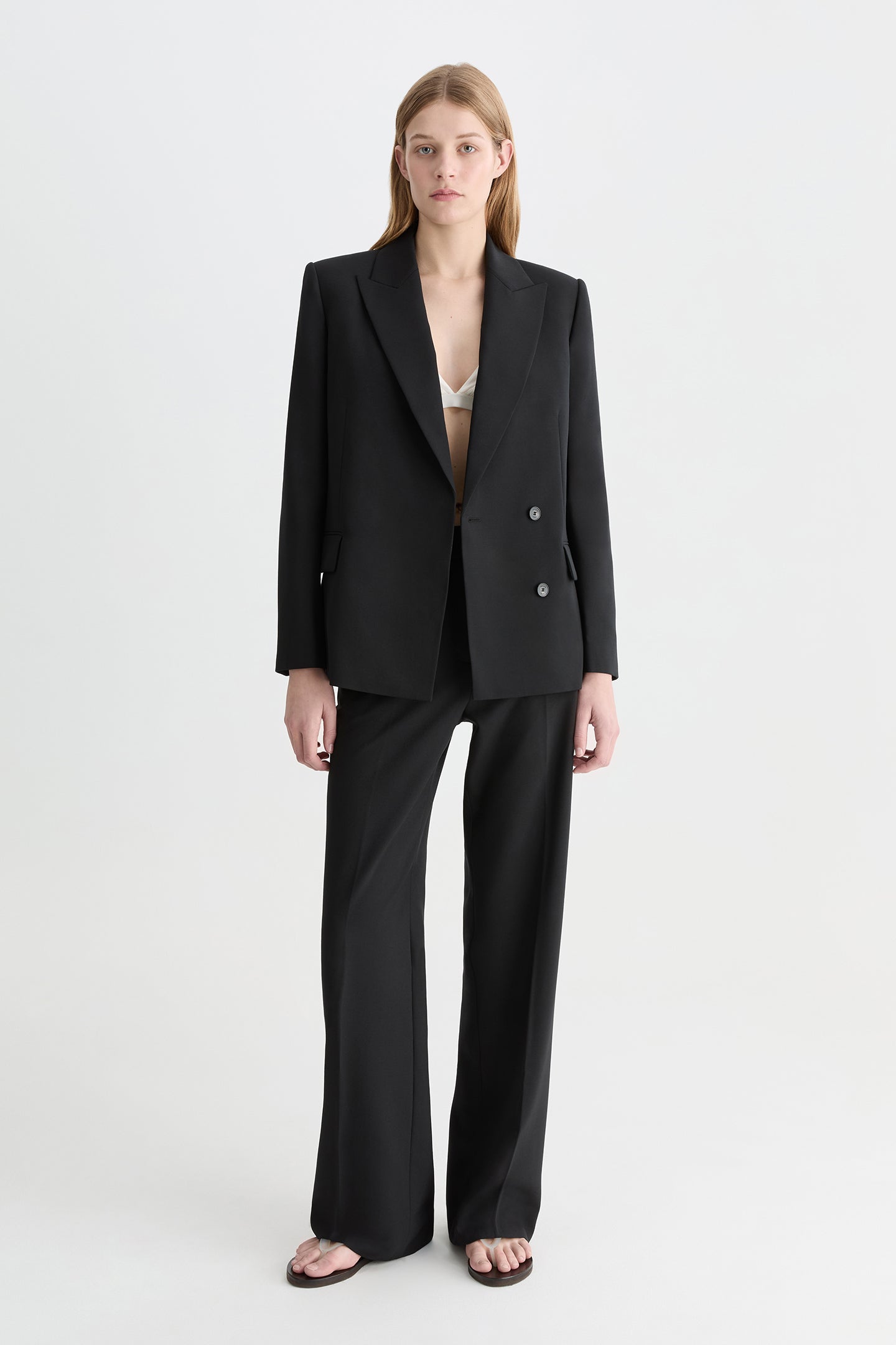 WILLOW-Astrid Wool Jacket Black