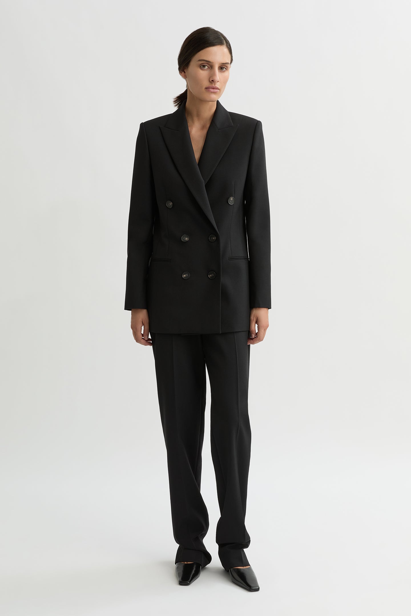 WILLOW-Australian_Designer-Astrid Slim Blazer Black