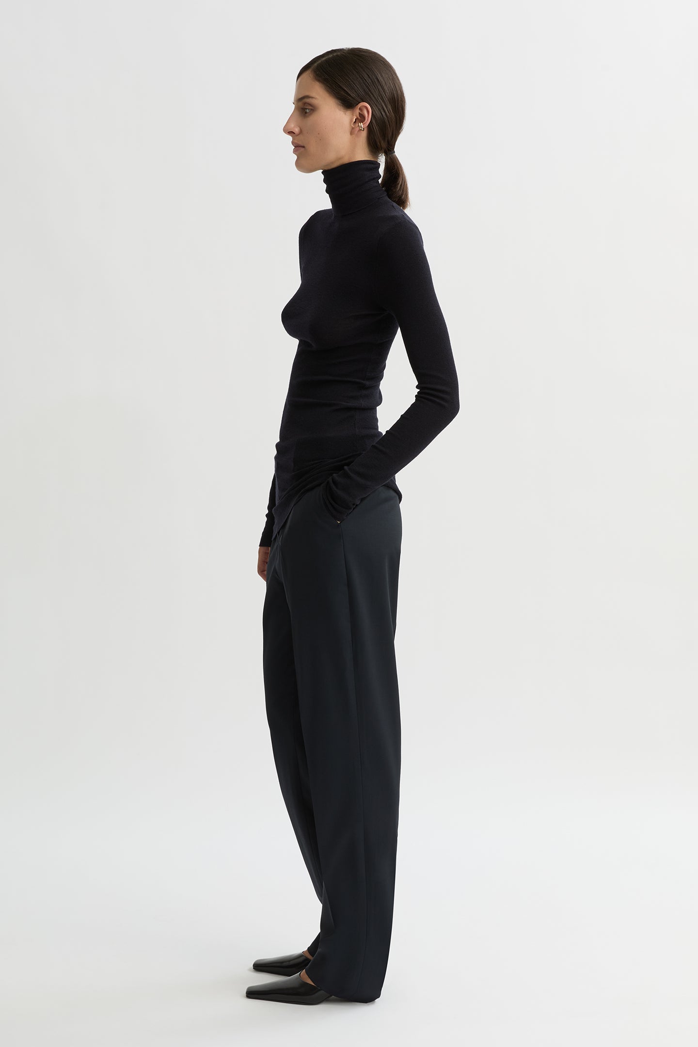 WILLOW-Australian_Designer-Simone Slouch Pant Ink