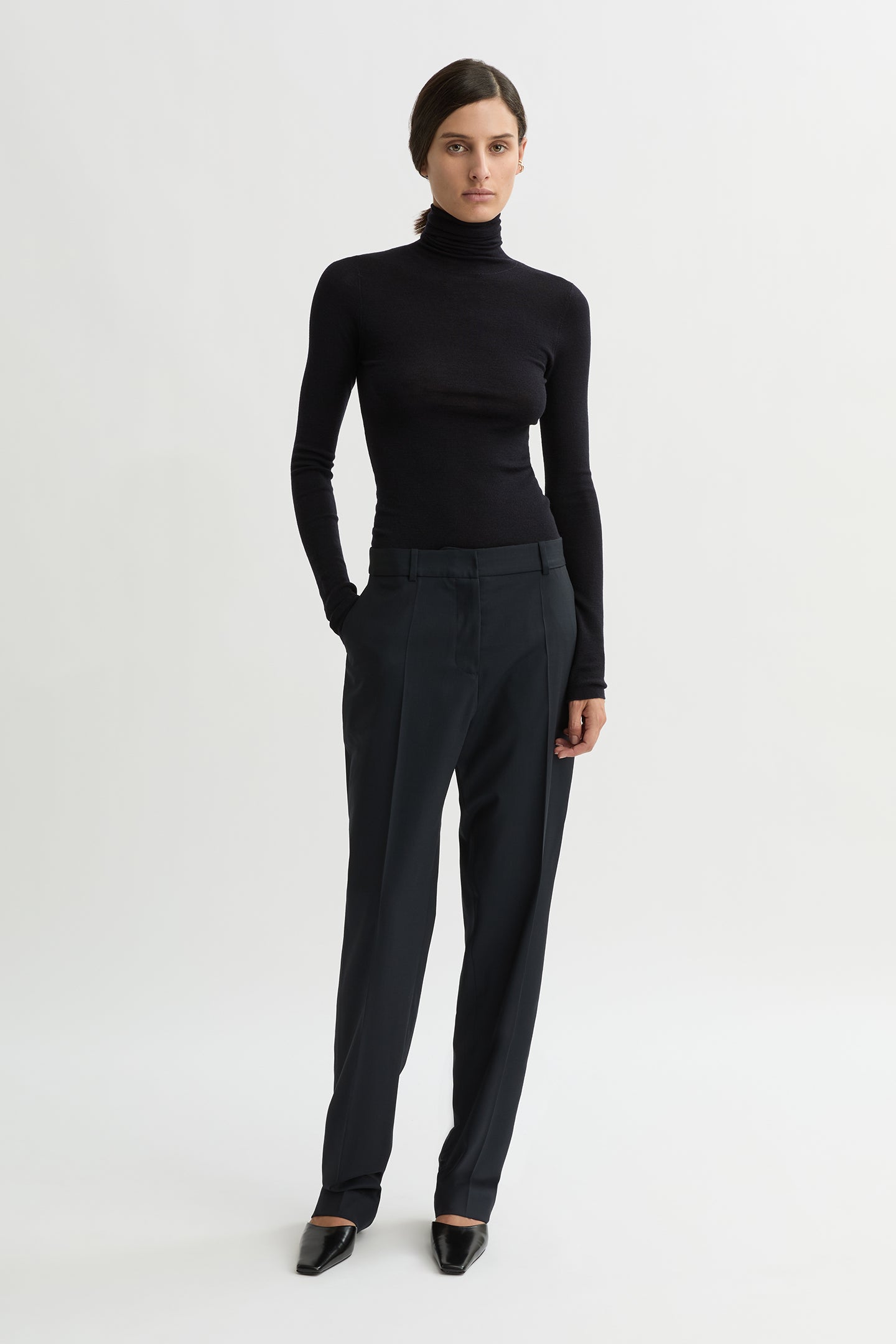 WILLOW-Australian_Designer-Simone Slouch Pant Ink