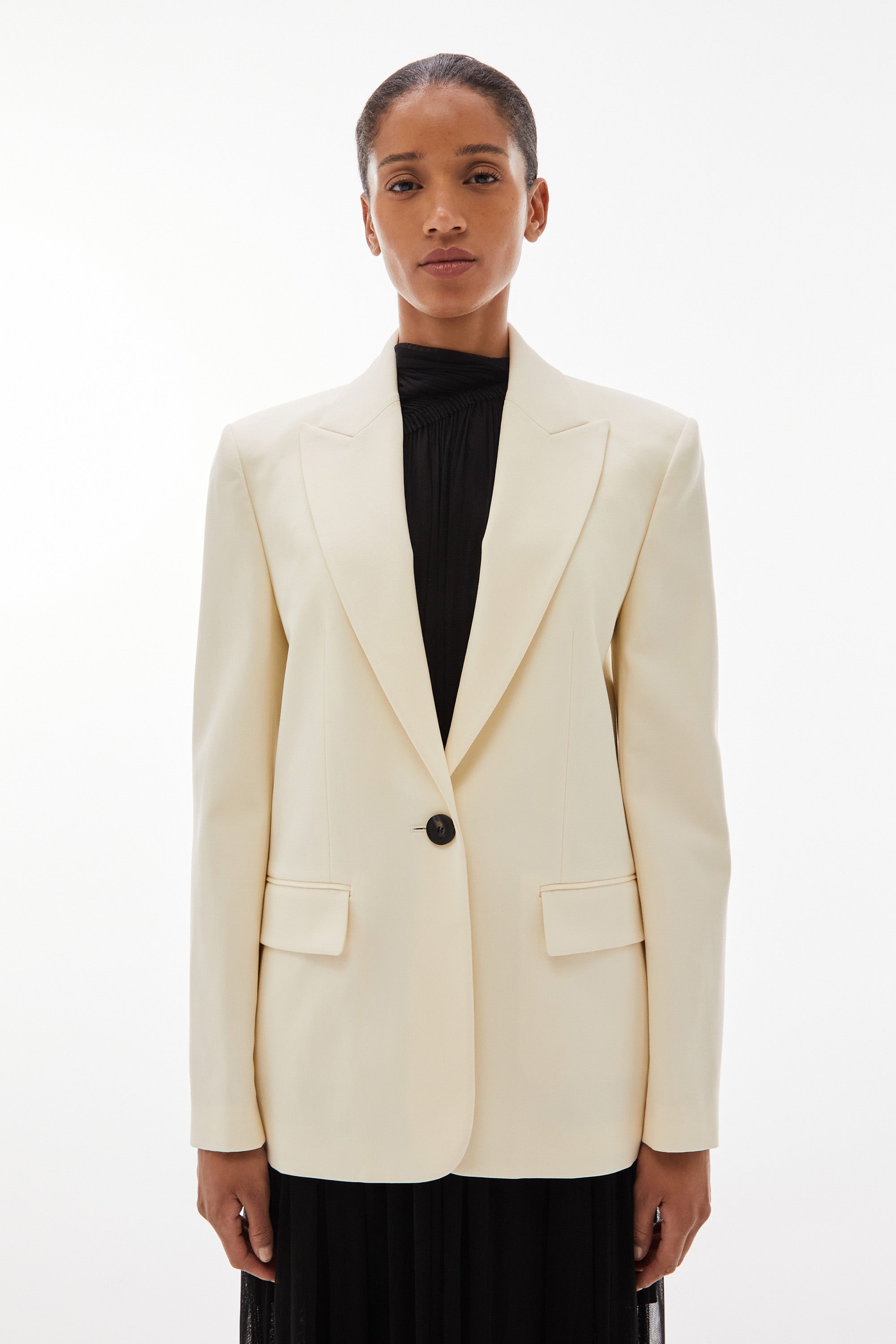WILLOW-Carus Wool Jacket Vanilla