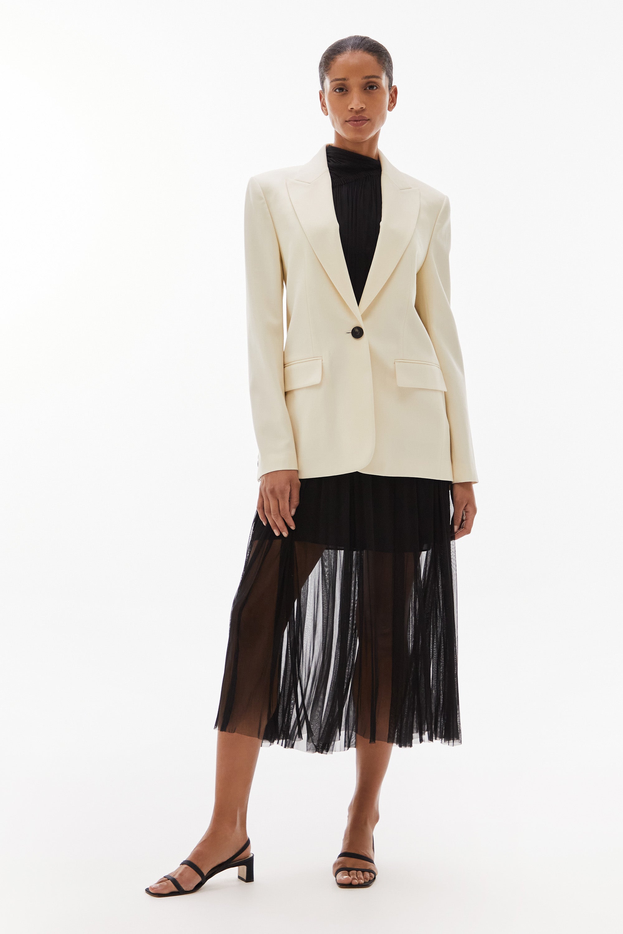 WILLOW-Carus Wool Jacket Vanilla