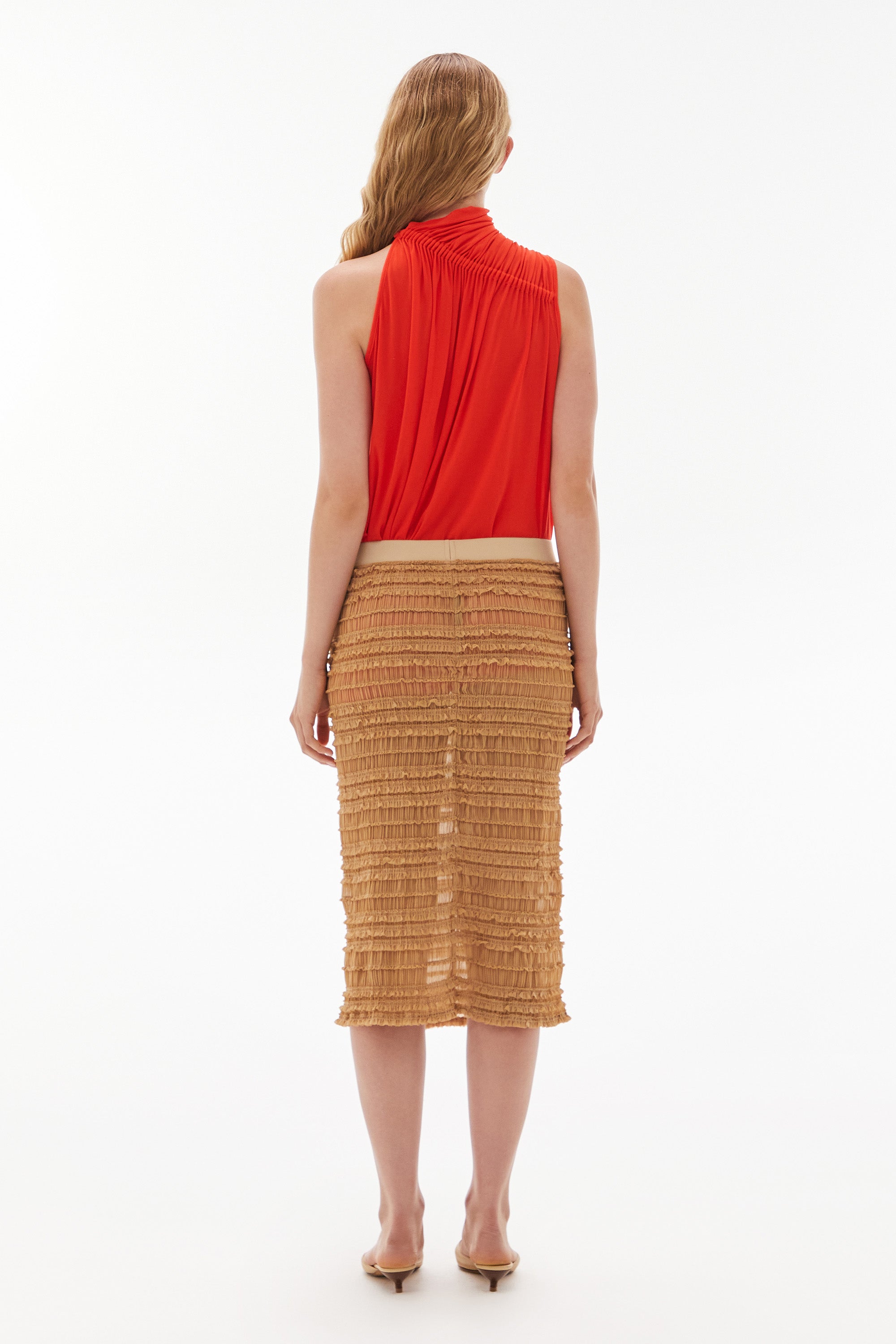 WILLOW-Ettie Skirt Ginger