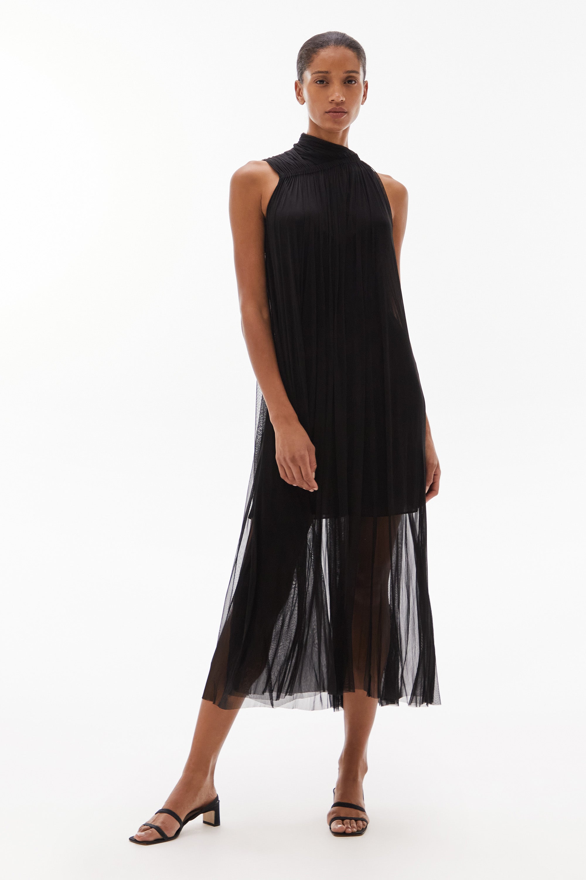 WILLOW-Issa Silk Dress Black