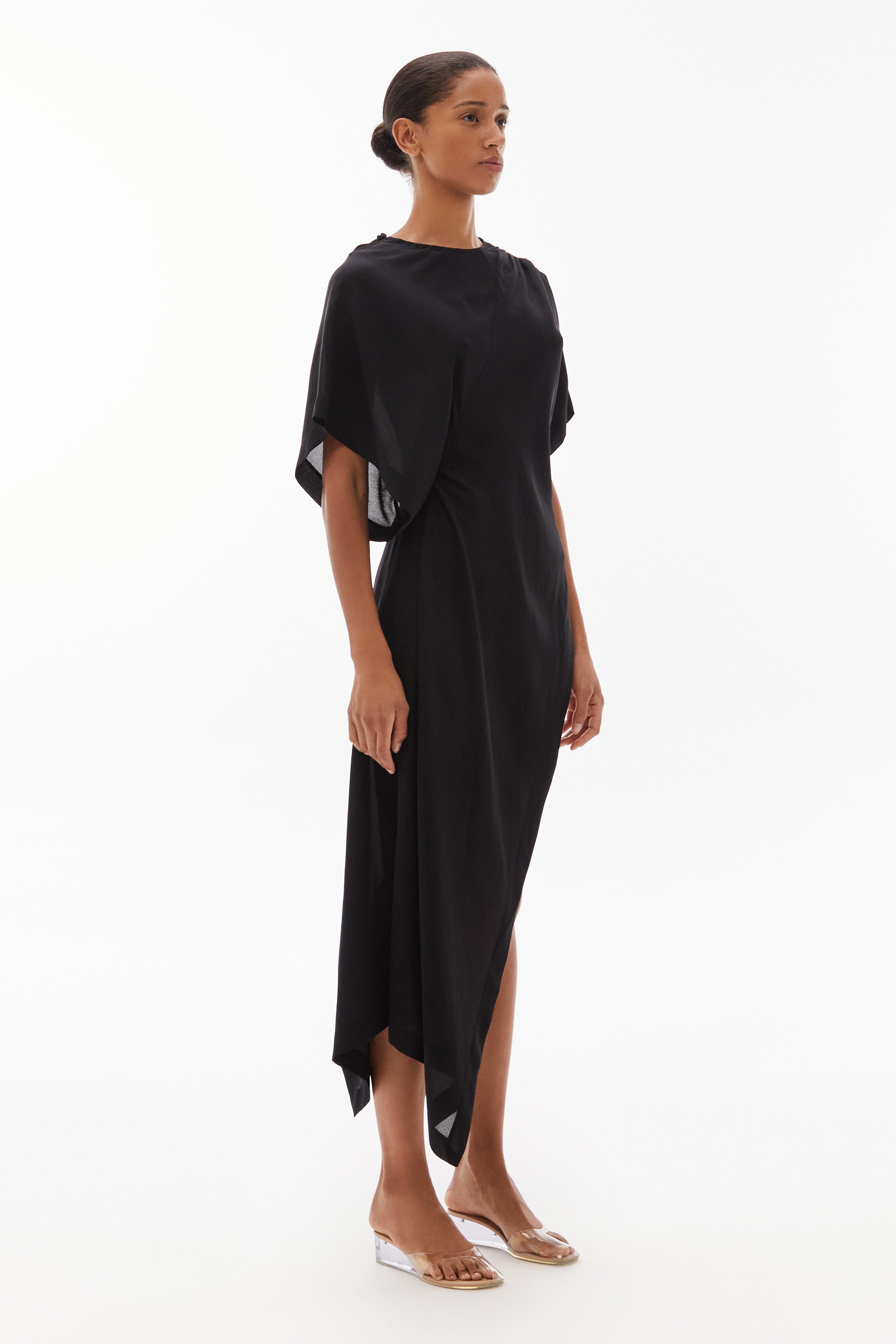WILLOW-Medea Silk Tunic Black