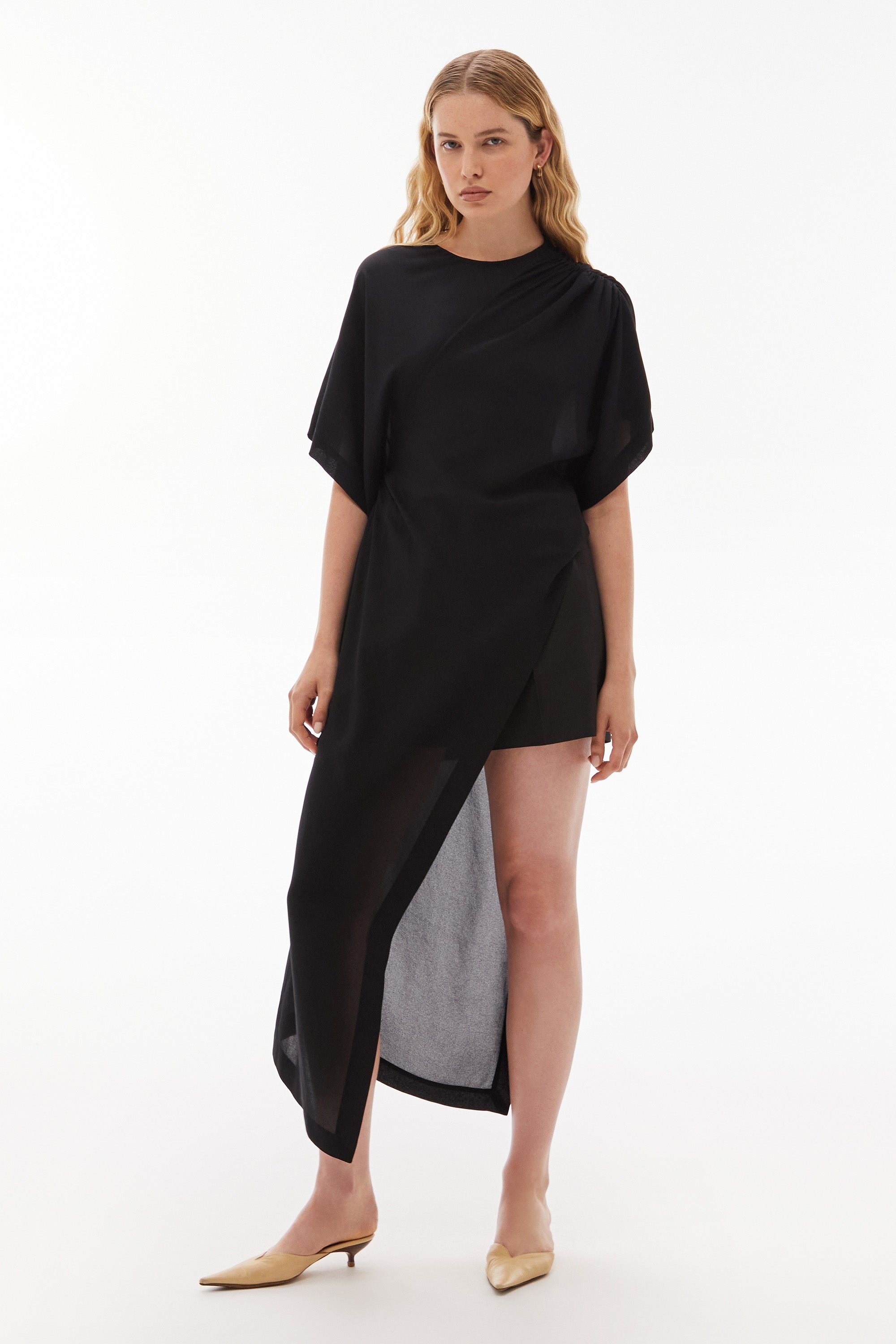 WILLOW-Medea Silk Tunic Black