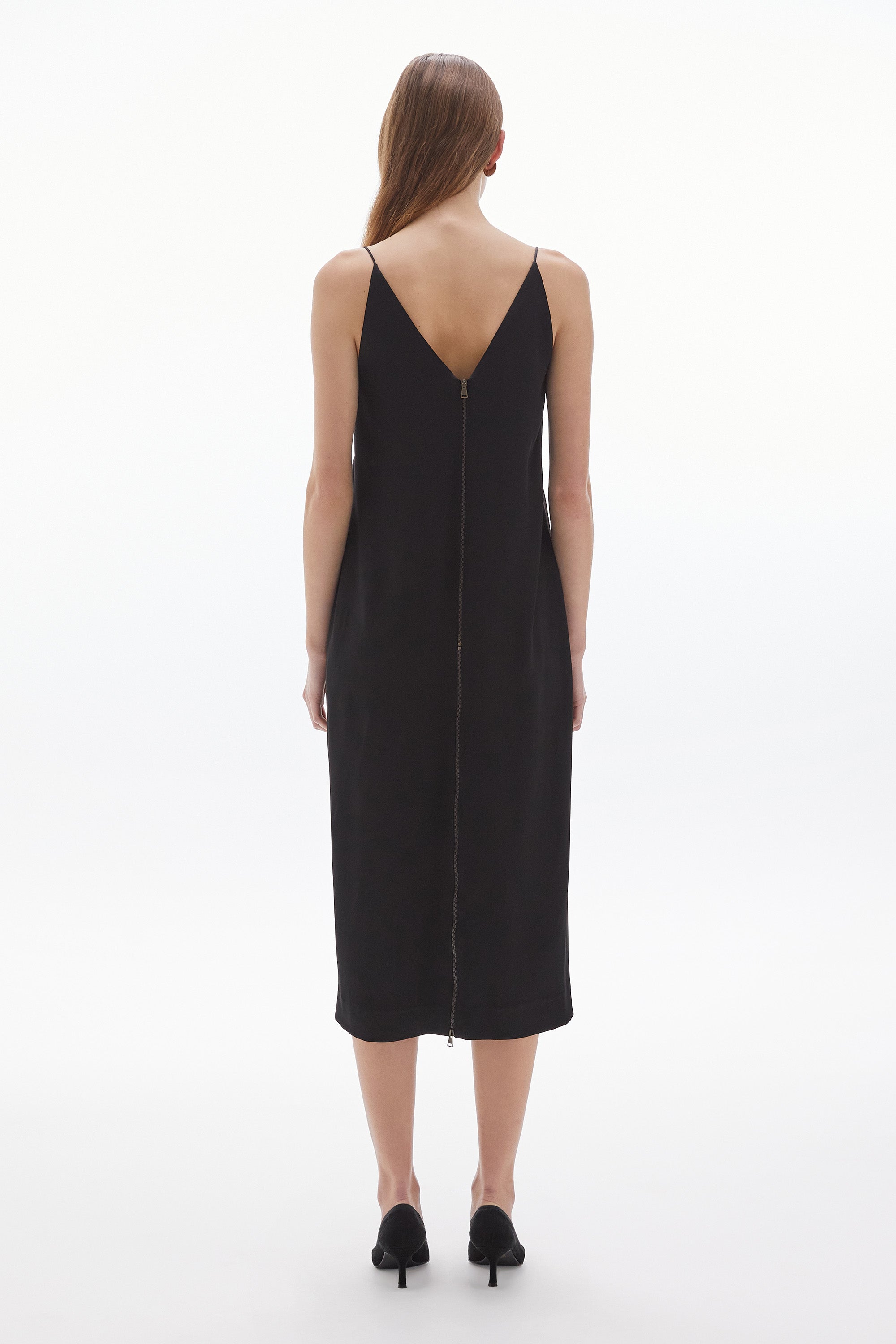 WILLOW-Noa Slip Dress Black