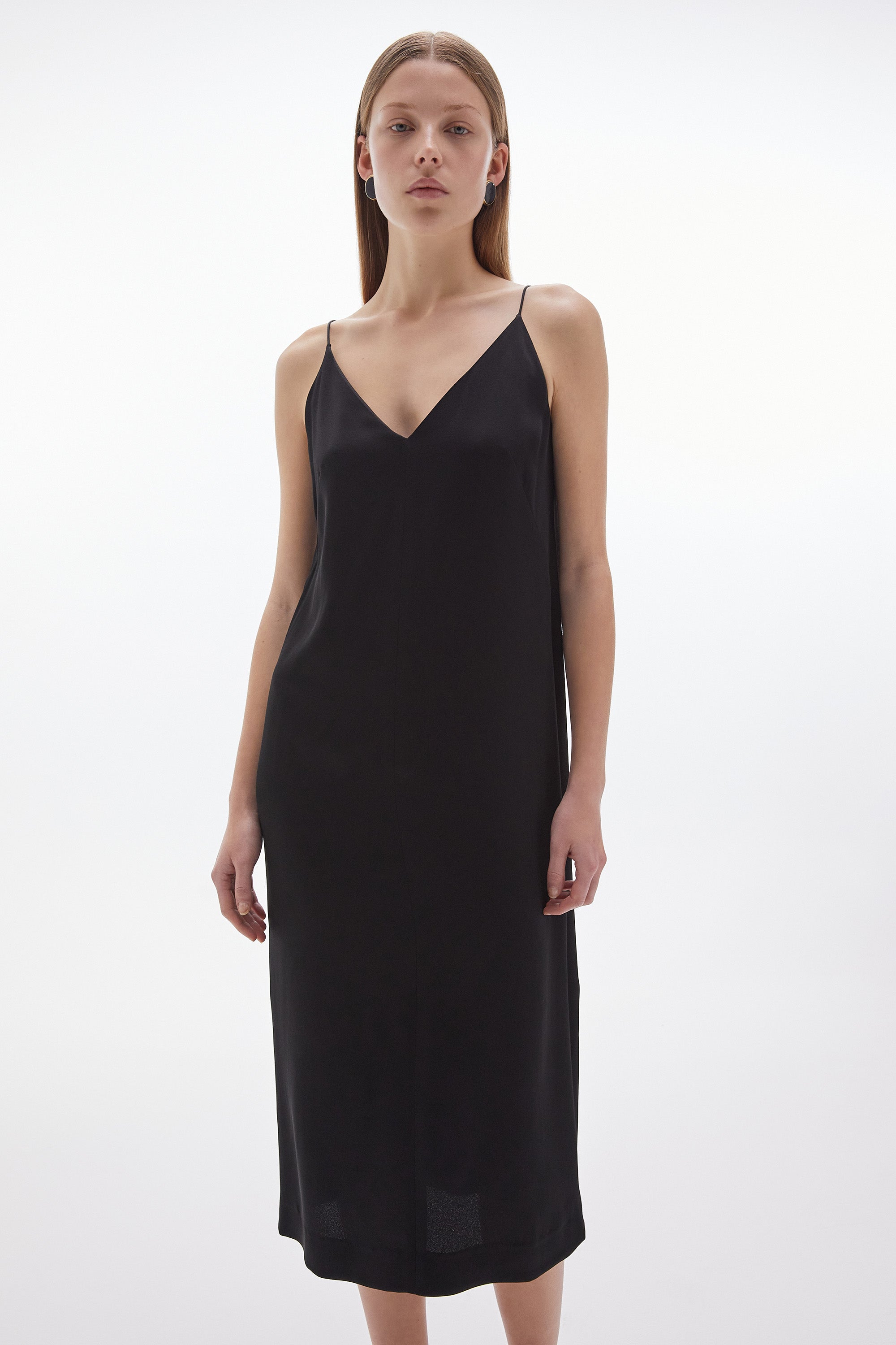 WILLOW-Noa Slip Dress Black