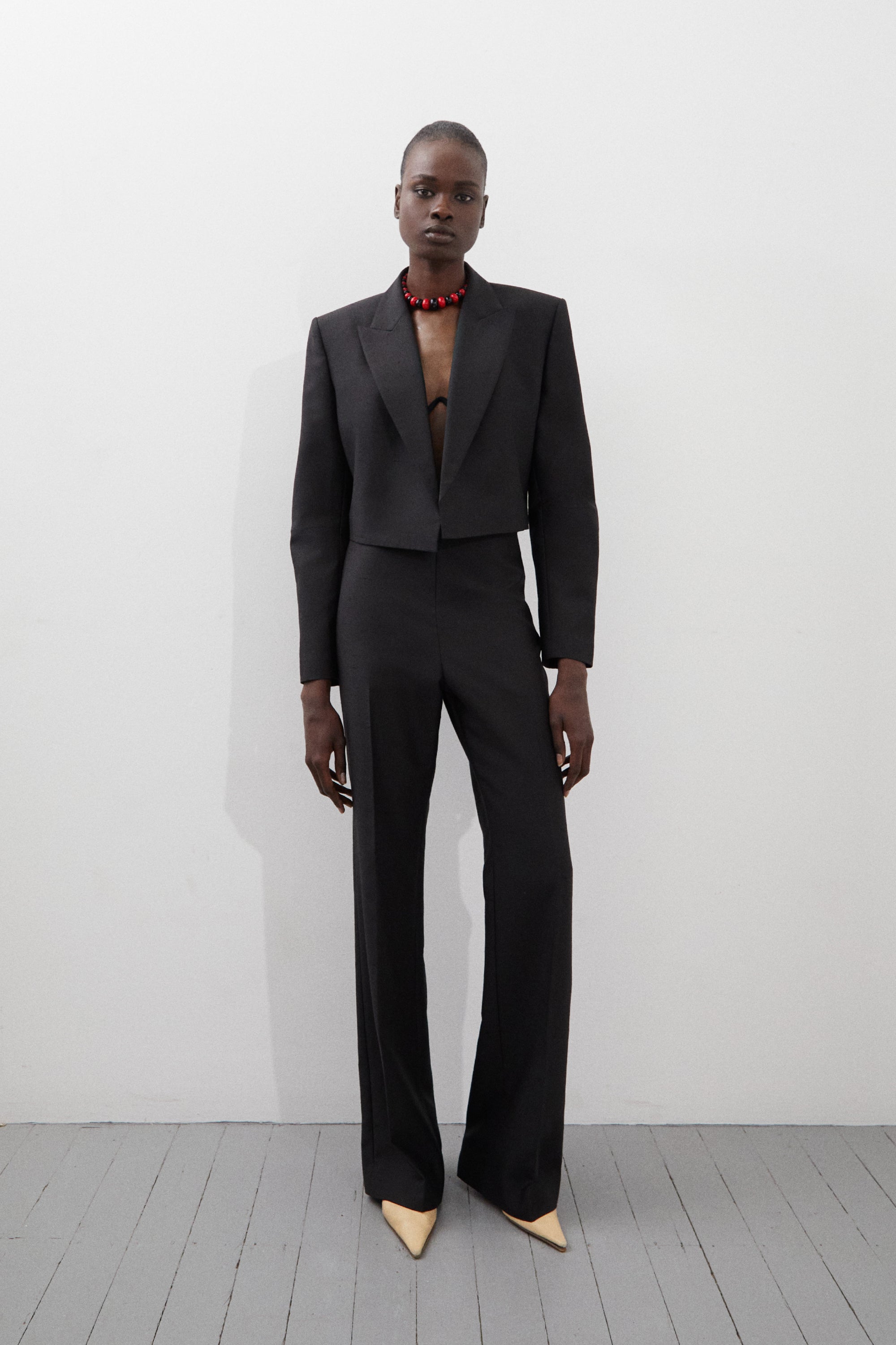 WILLOW-Silas Crop Jacket Black