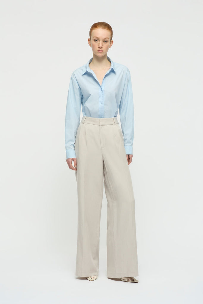 Zale Classic Shirt in Light Blue-WILLOW