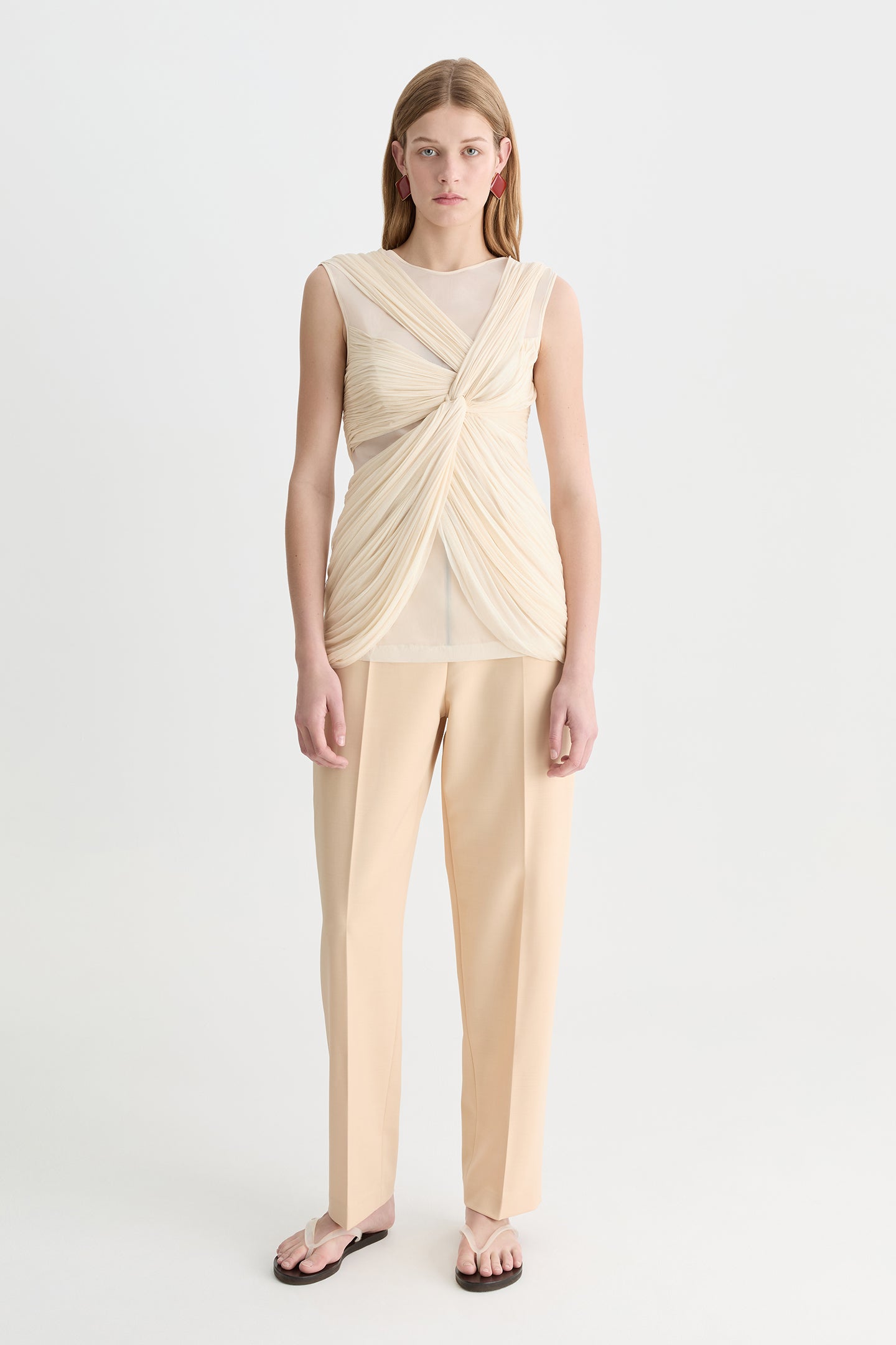 Pala Silk Top Butter