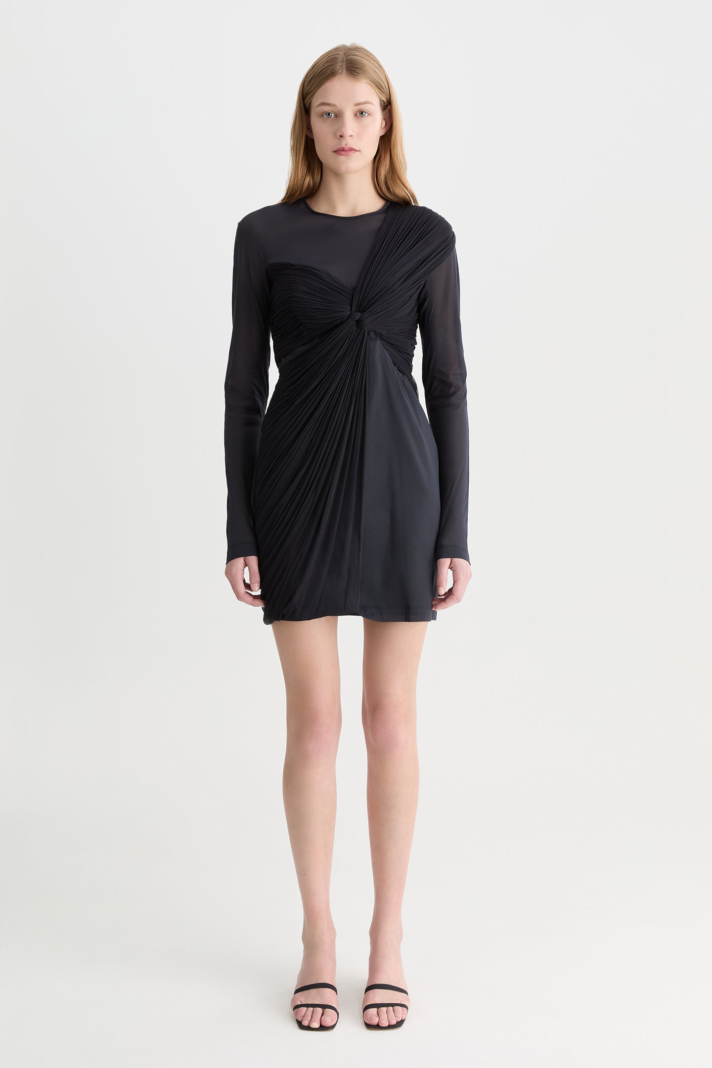 Pala Silk Mini Dress Ink