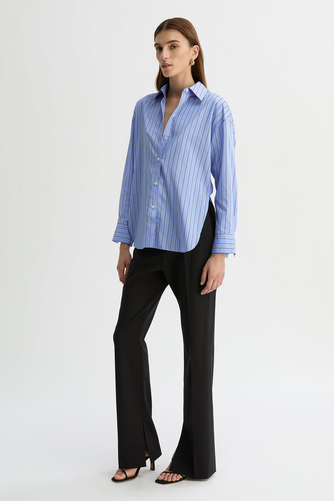 ALINA SHIRT-Stripe-WILLOW-Australian-Designer