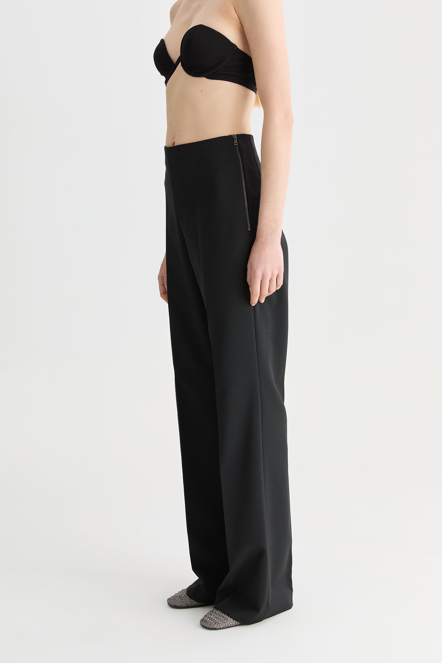 Aeris Flare Pant Black-Willow-Australian-designer