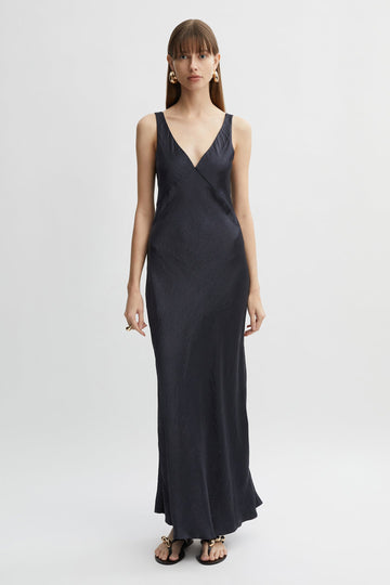 Aimee Dress-Navy-WILLOW-Australian-Luxury-Designer