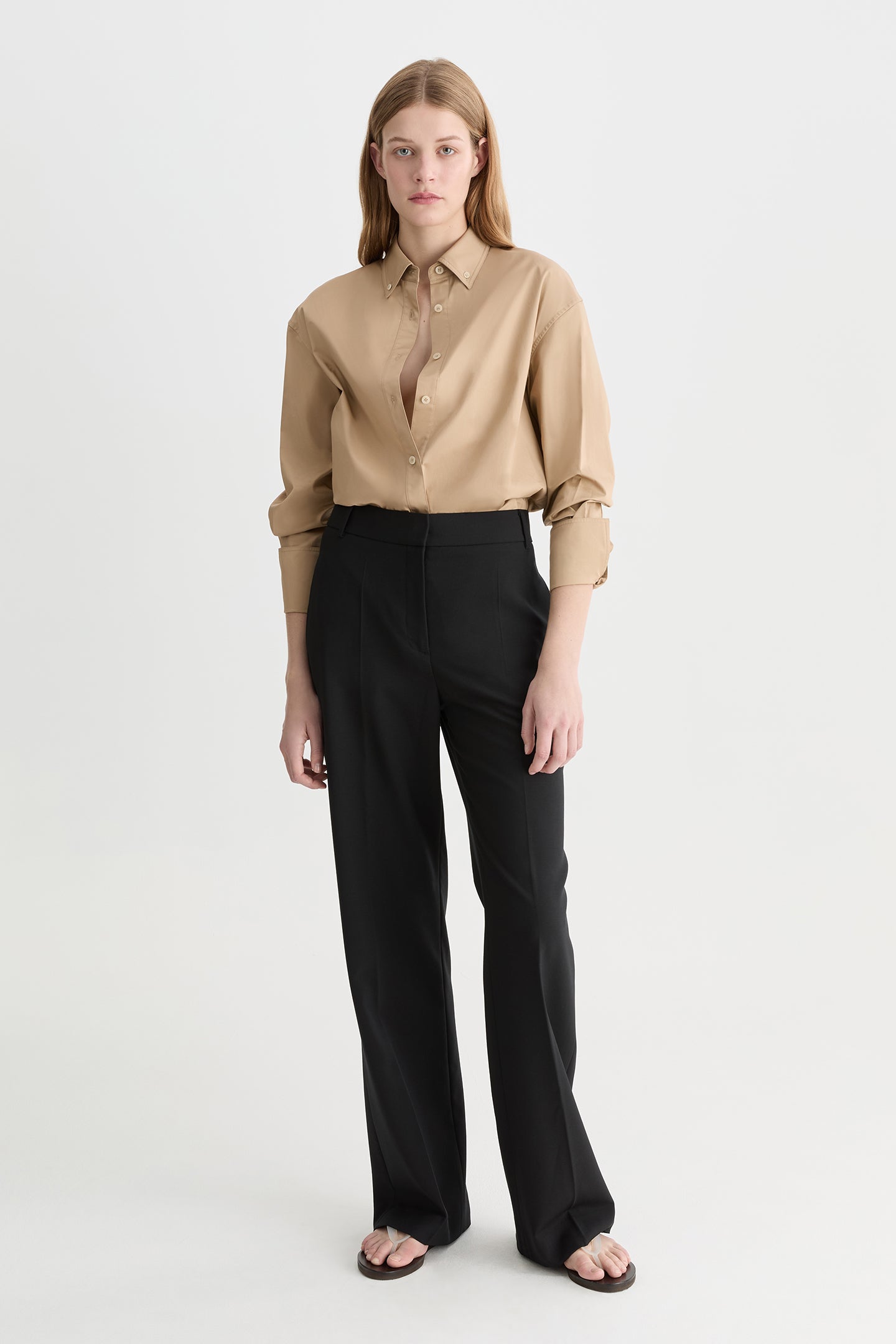 Alma Shirt Natural-Willow-Australian-designer
