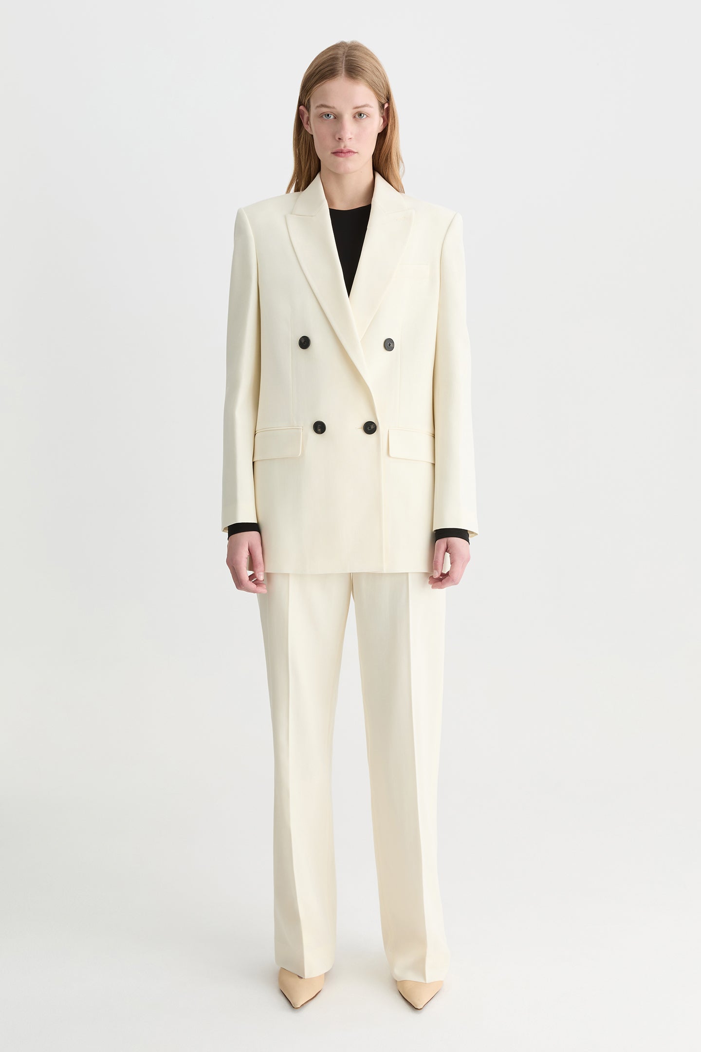 Carus Wool Blazer Vanilla-Willow-Australian-designer