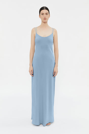 Celia Tie Dress-Blue-WILLOW-Australian-Designer