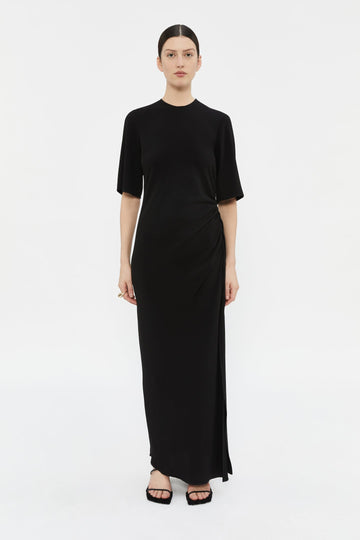 Chloe Dress-Black-WILLOW-Australian-Designer