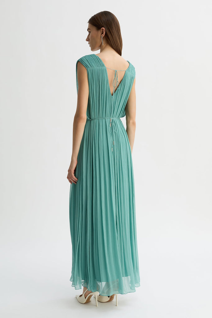 ETIENNE DRESS-Sage-WILLOW-Australian-Designer