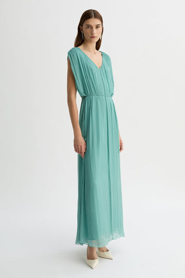 ETIENNE DRESS-Sage-WILLOW-Australian-Designer