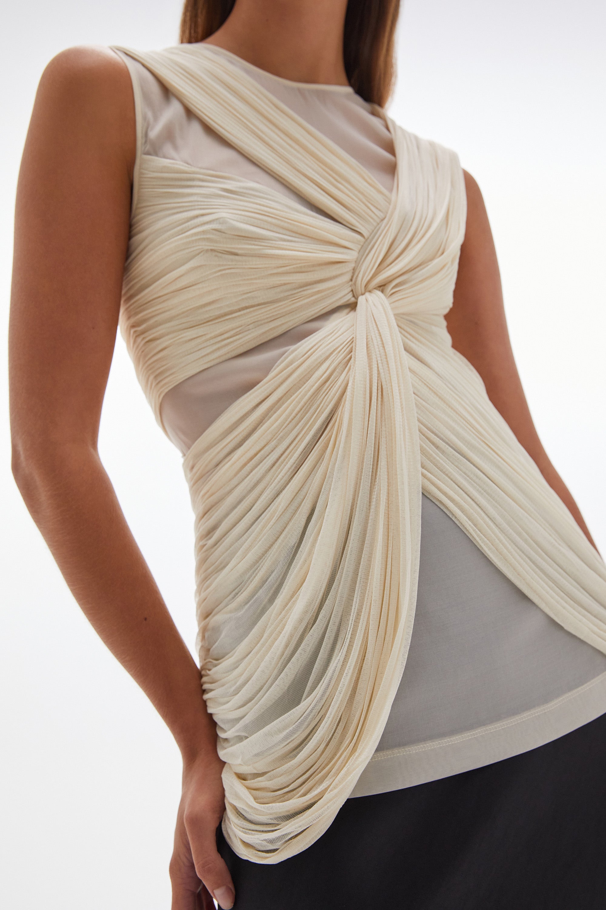 Pala Silk Top Butter