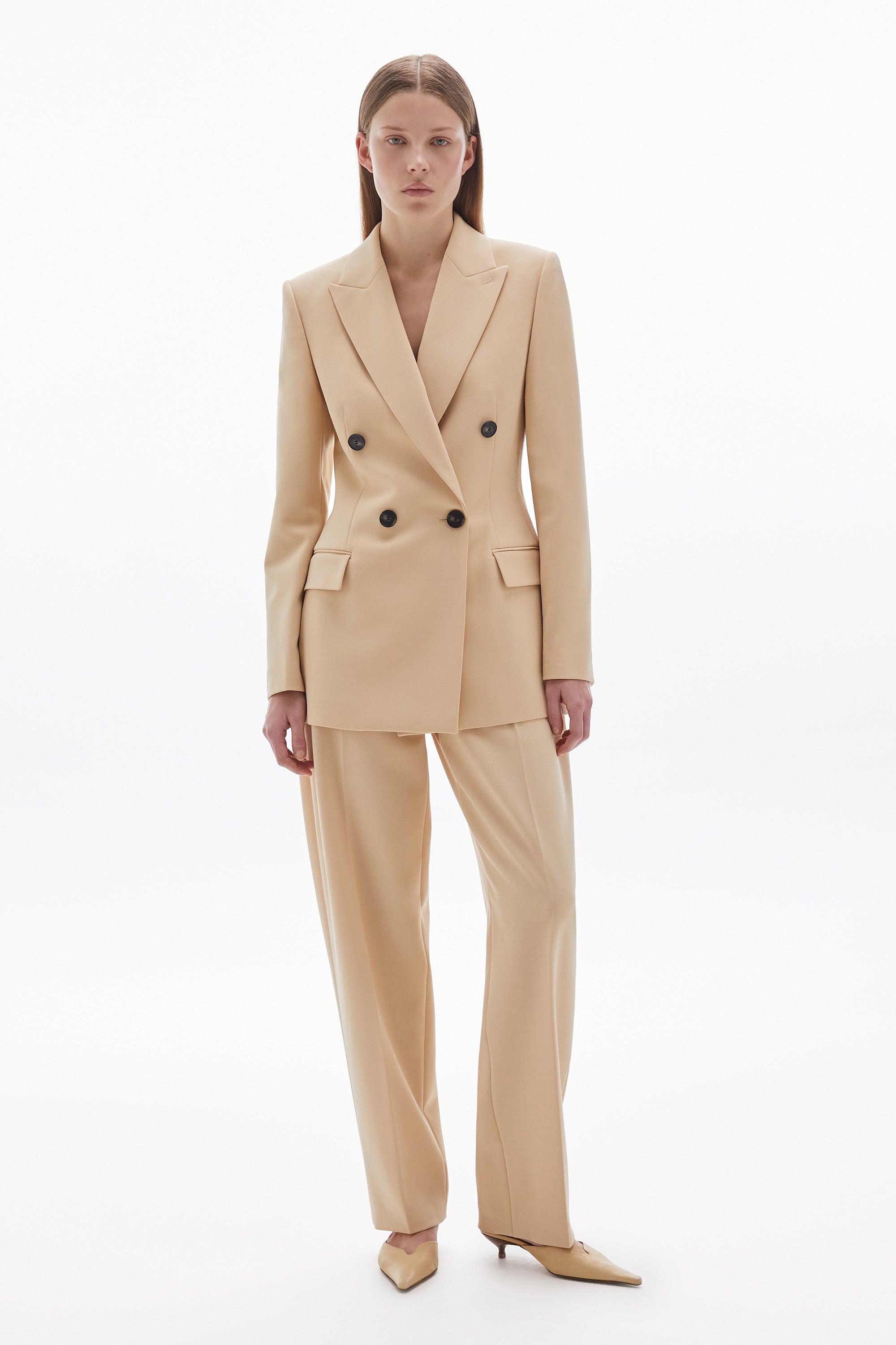 Aeris Curve Pant Wheat