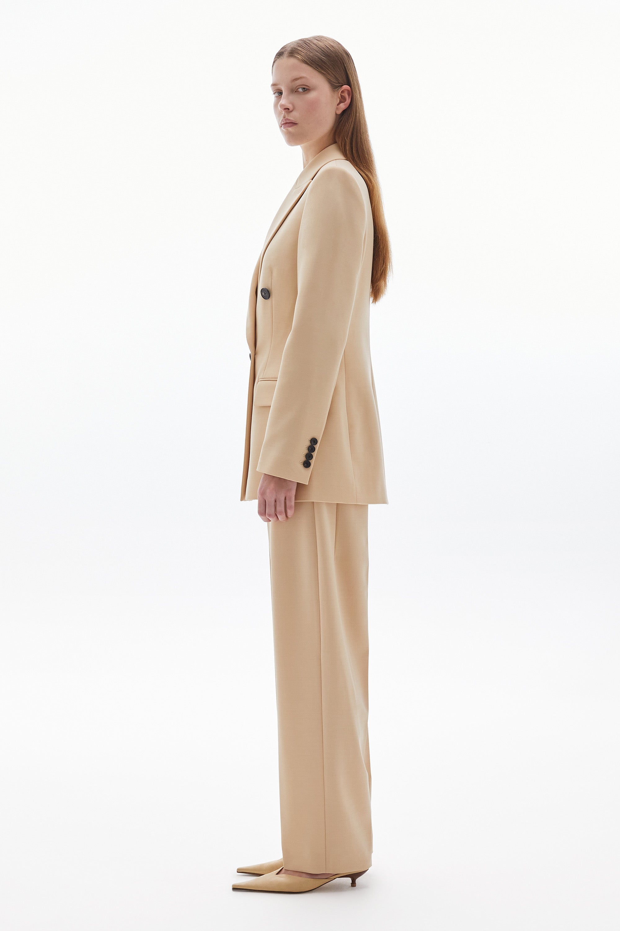 Aeris Curve Pant Wheat