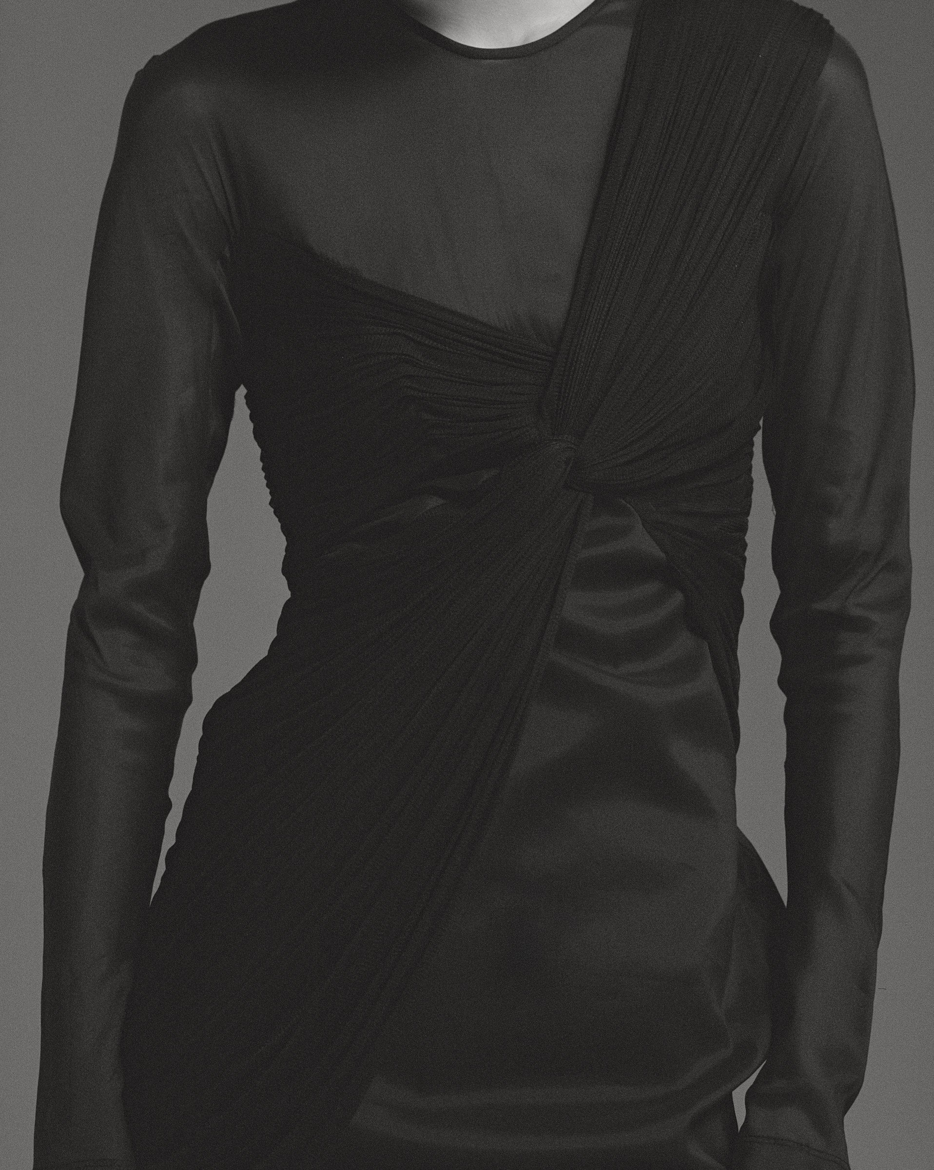 Pala Silk Mini Dress Ink