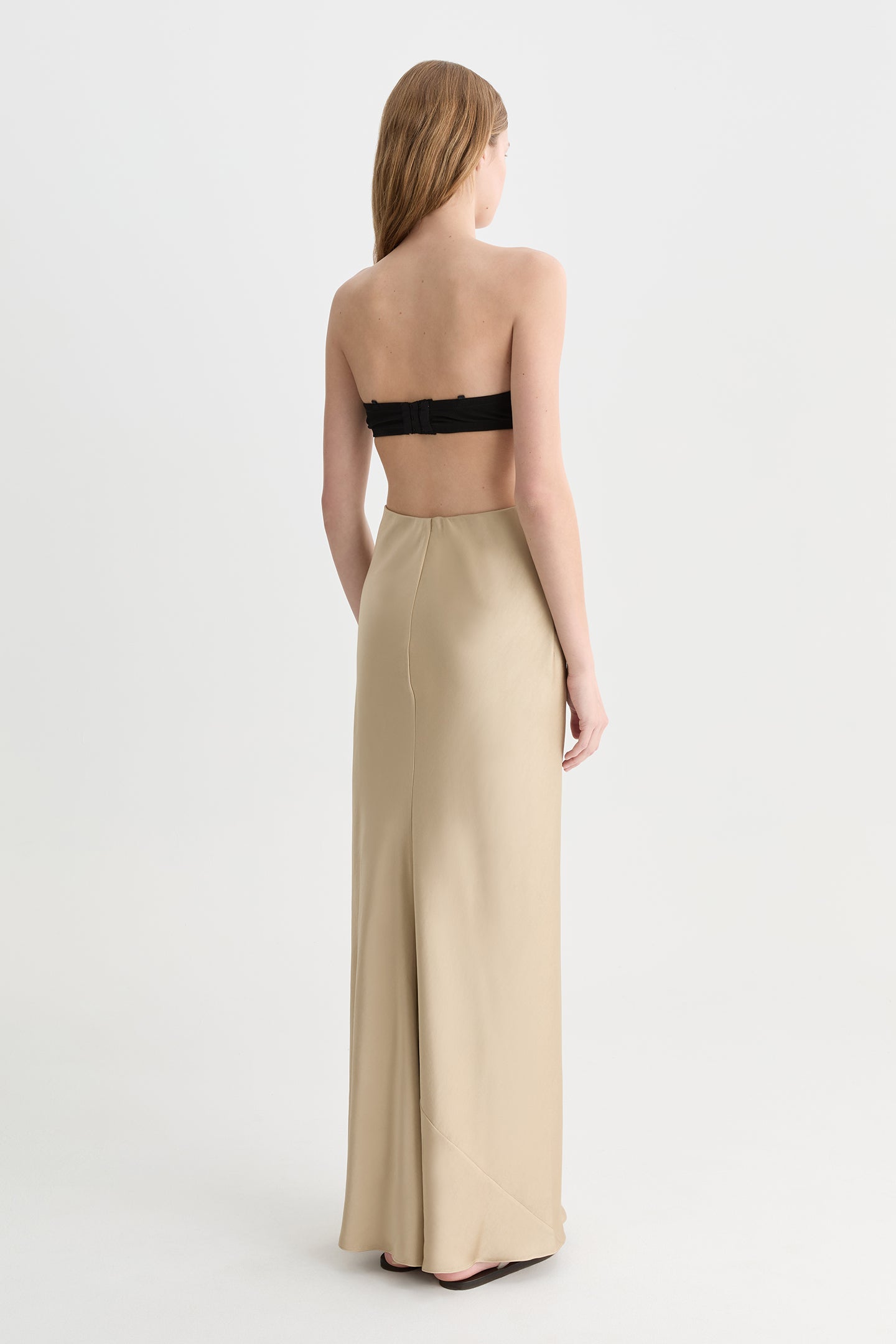 Gaia Skirt Champagne-Willow-Australian-designer