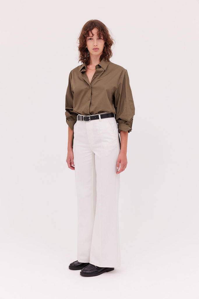 High Rise Jean-Ivory-WILLOW-Australian-Designer