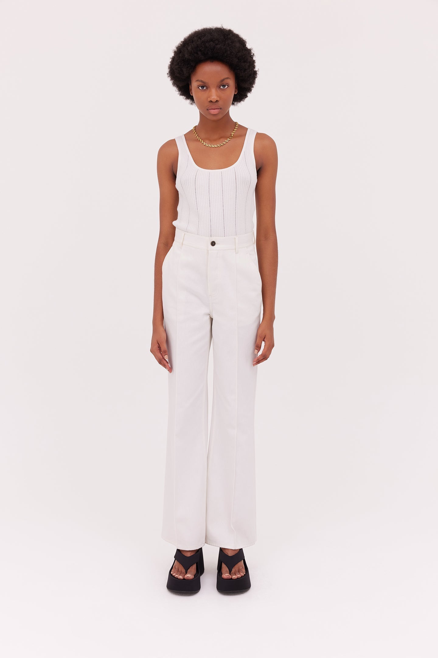 High Rise Jean-Ivory-WILLOW-Australian-Designer