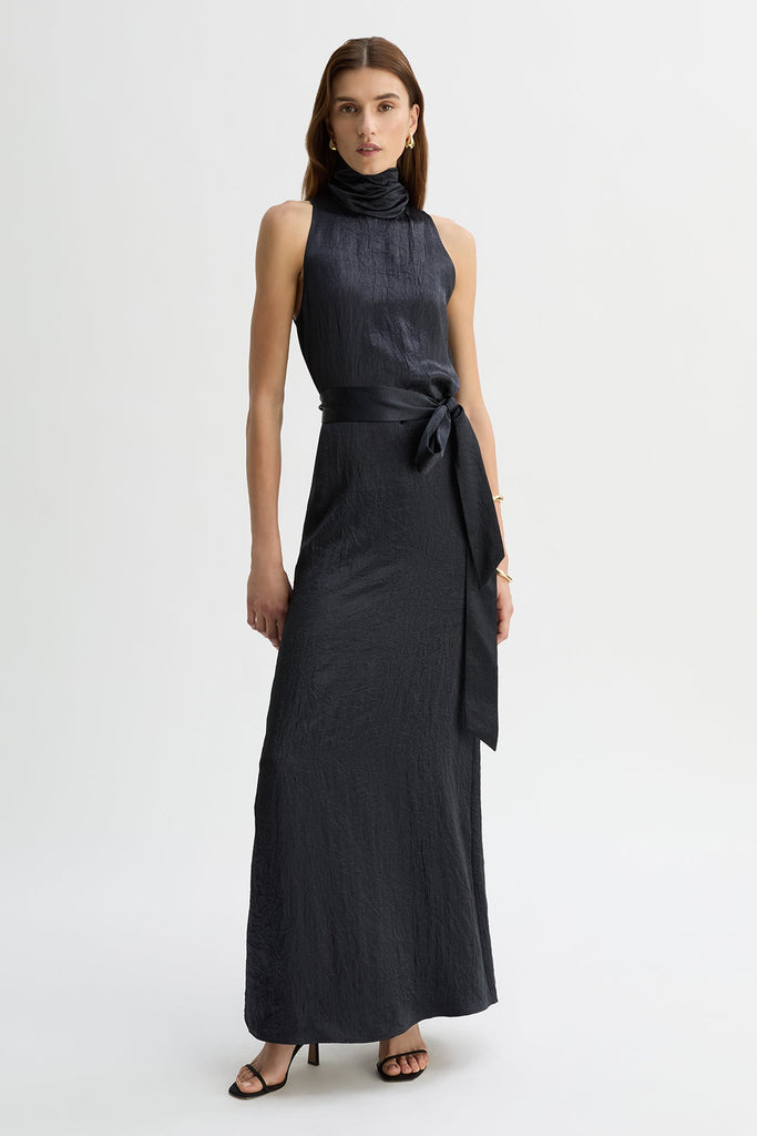 IMOGEN GOWN-Midnight-WILLOW-Australian-Designer