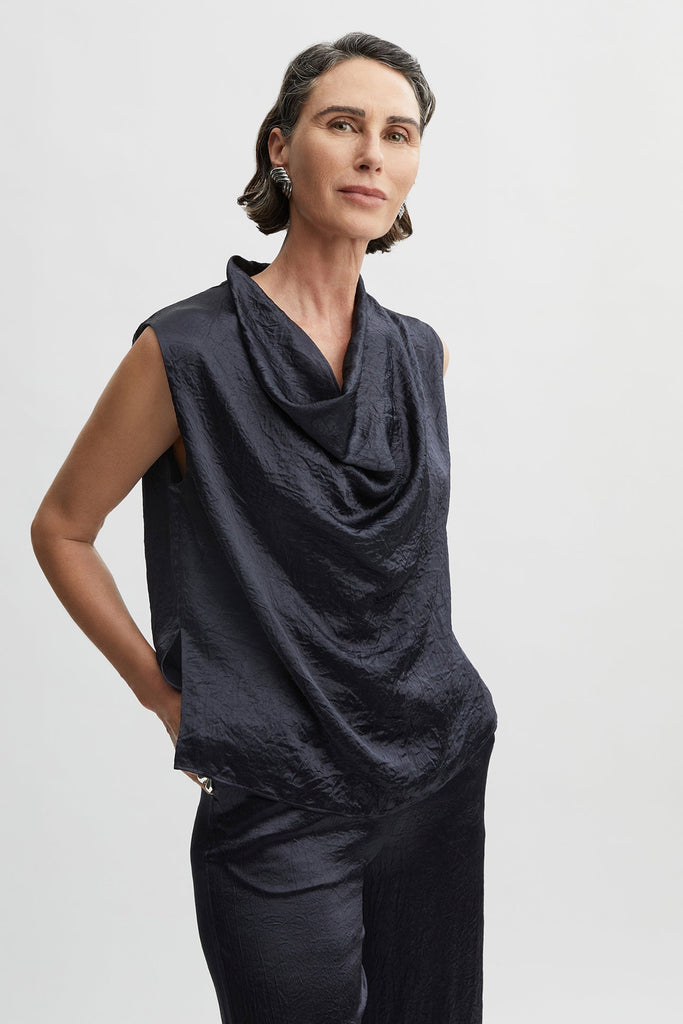 Laszlo Tank-Navy-WILLOW-Australian-Luxury-Designer