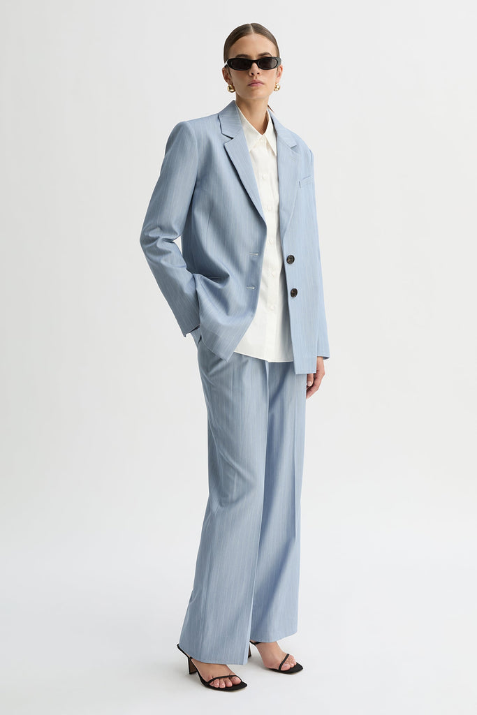 NADIA BLAZER-Stripe-WILLOW-Australian-Designer