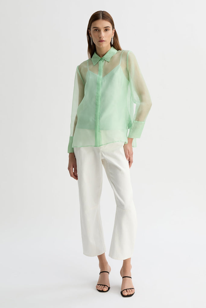 NAOMI SHIRT-Moss-WILLOW-Australian-Designer