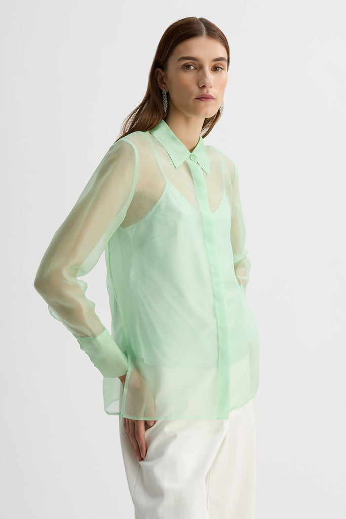 NAOMI SHIRT-Moss-WILLOW-Australian-Designer