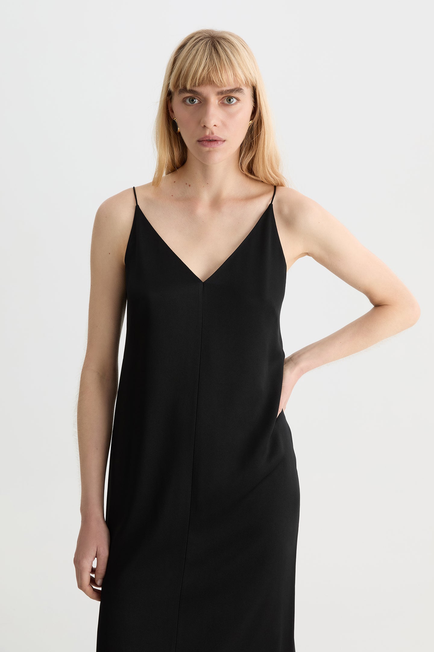 Noa Slip Dress Black-Willow-Australian-designer