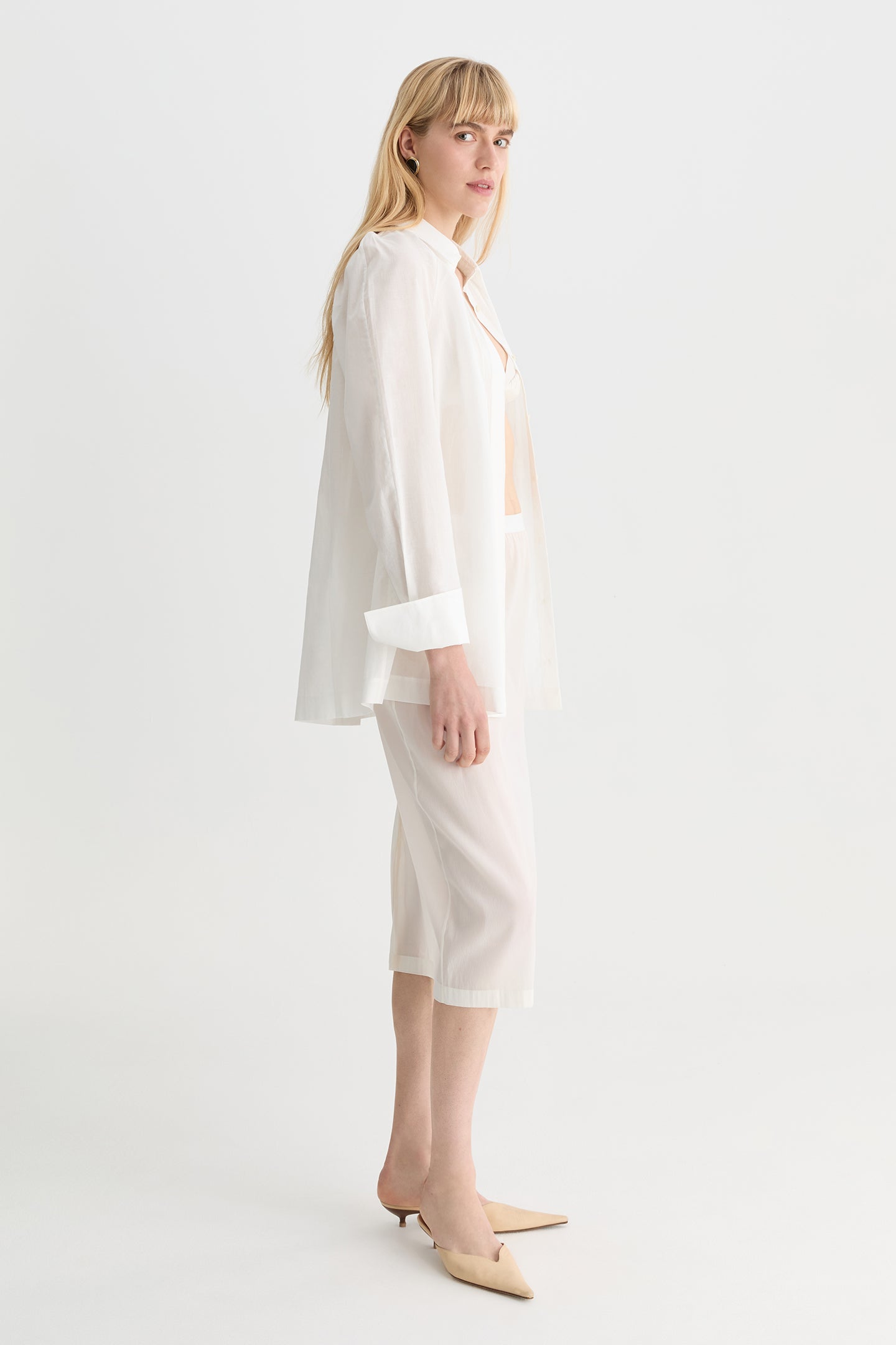 Poet Shirt Ivory-Willow-Australian-designer