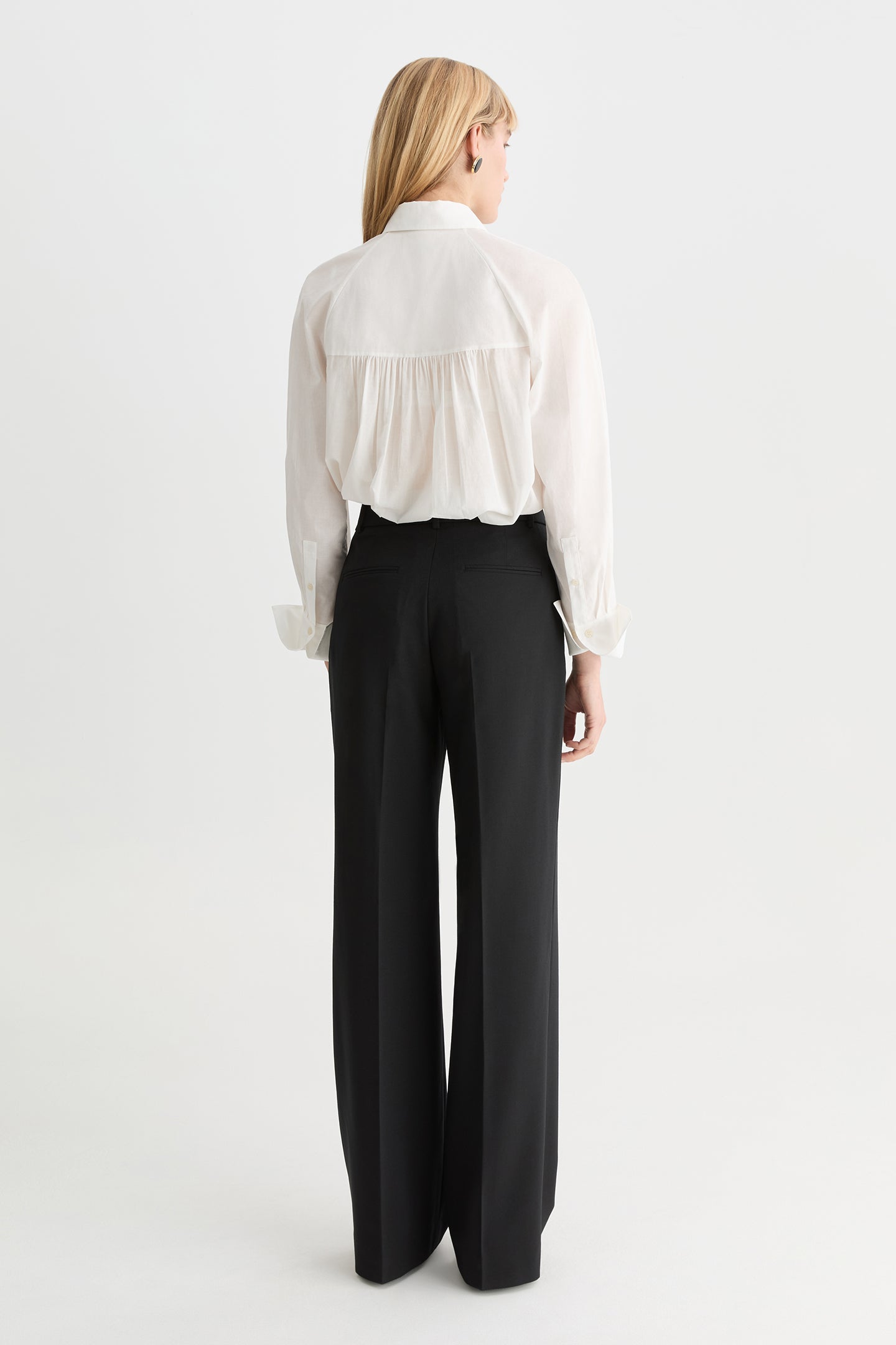 Poet Shirt Ivory-Willow-Australian-designer