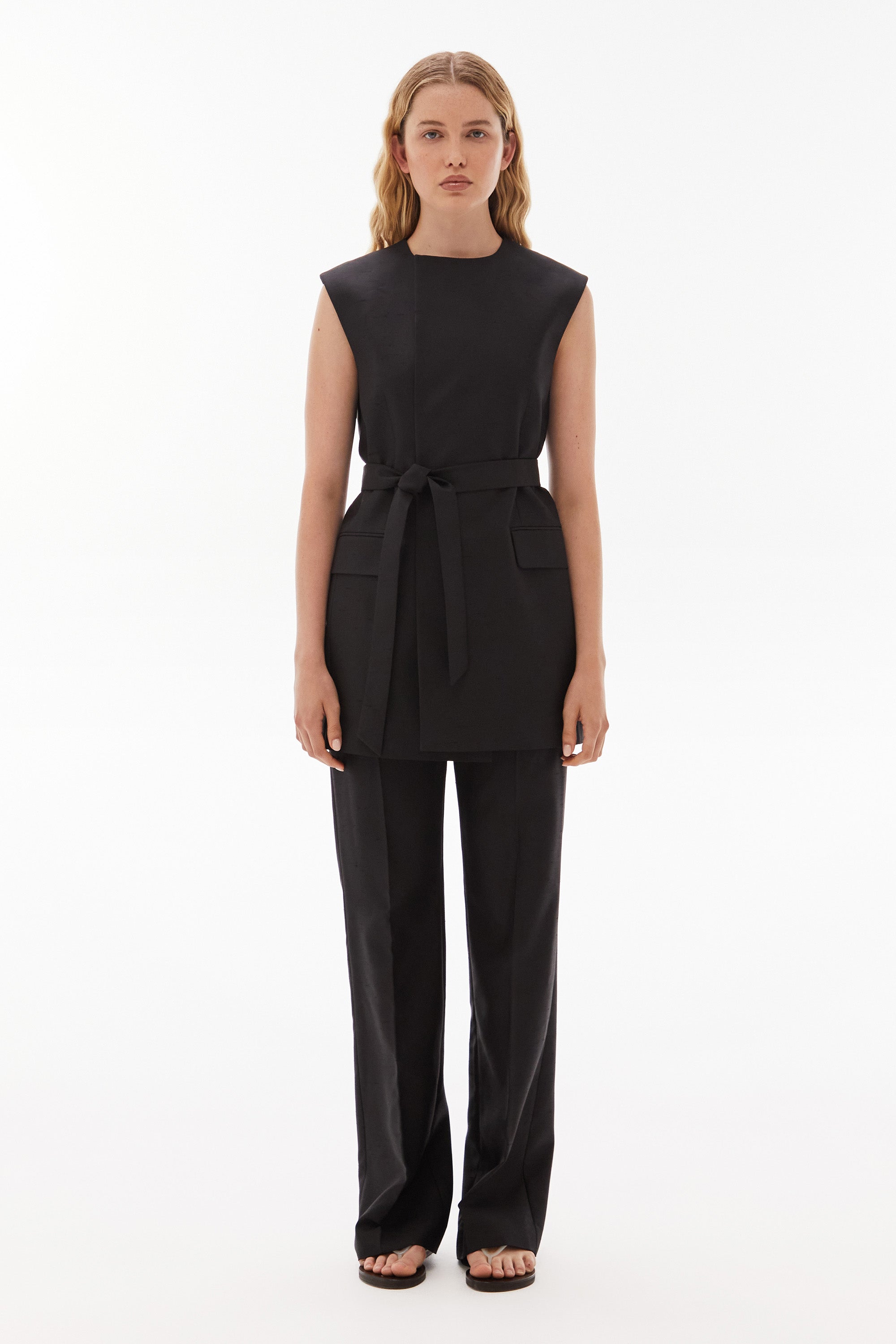 Silas Vest Black