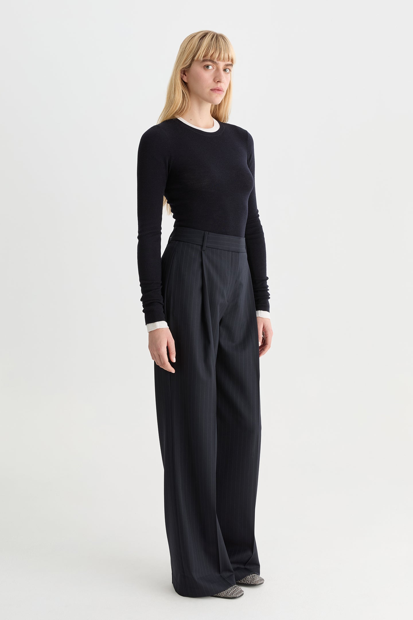 Nox Pant Ink Pinstripe