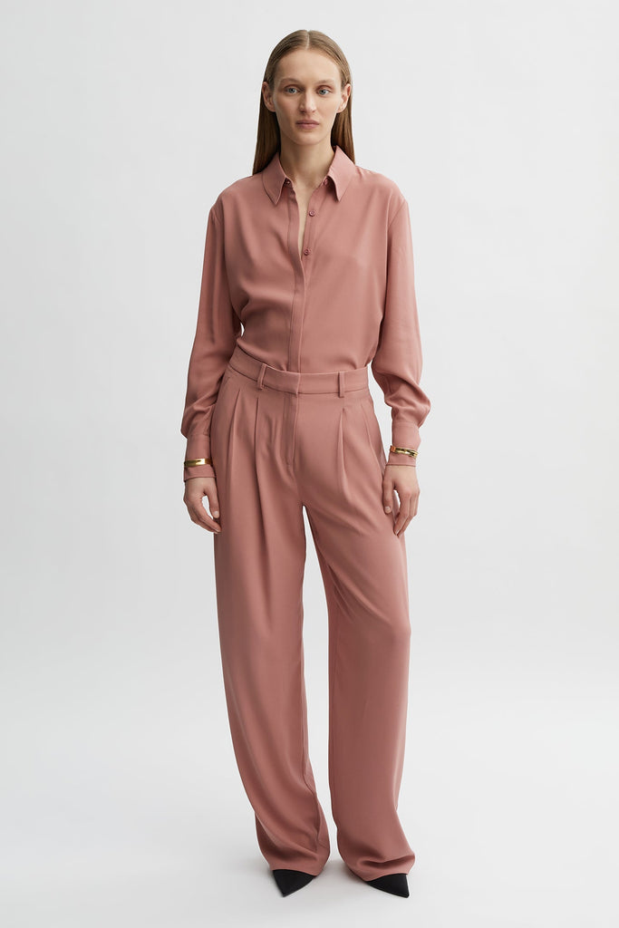 Thea Shirt-Pink-WILLOW-Australian-Luxury-Designer