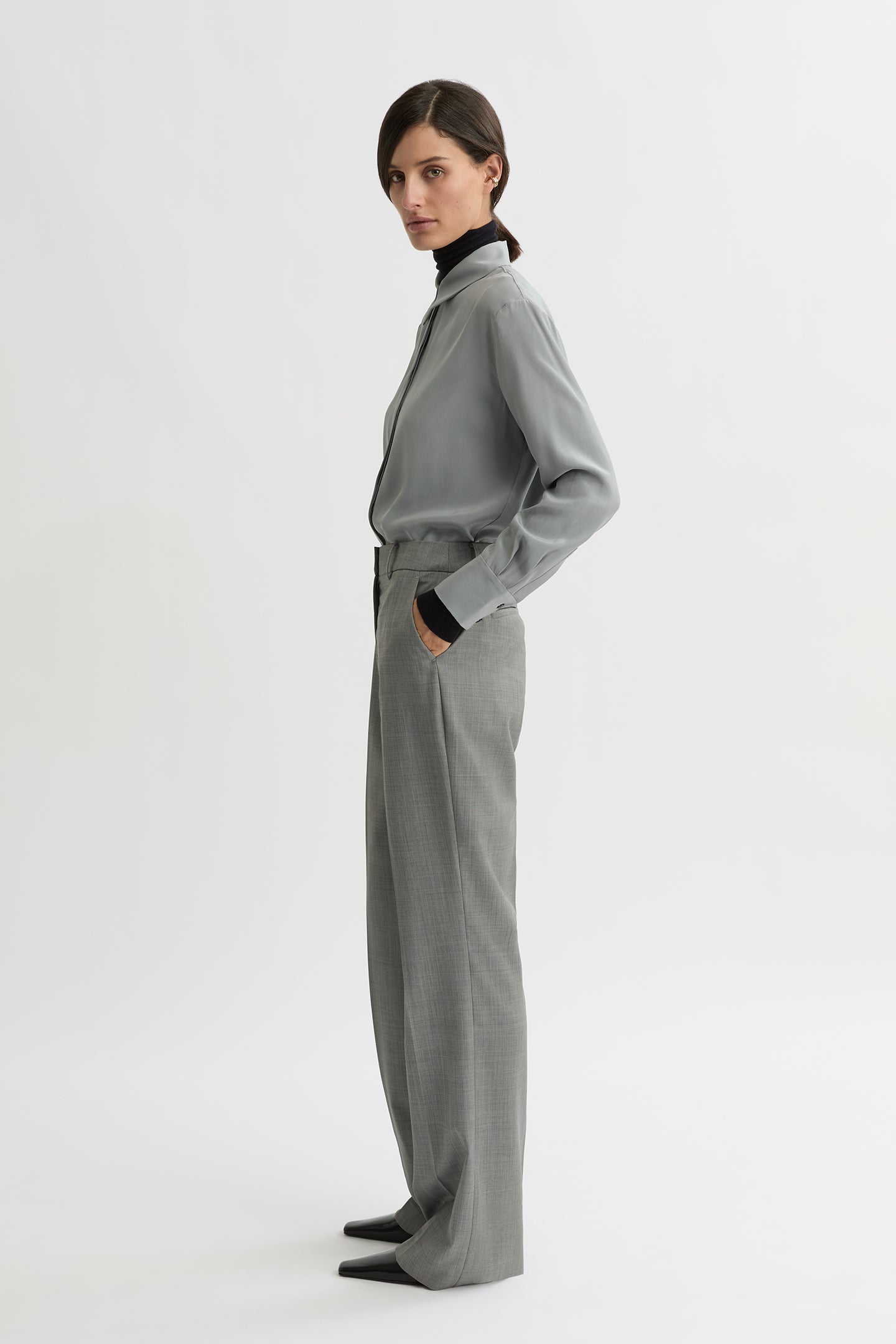 WILLOW-Australian_Designer-Carmelia Silk Shirt Mist