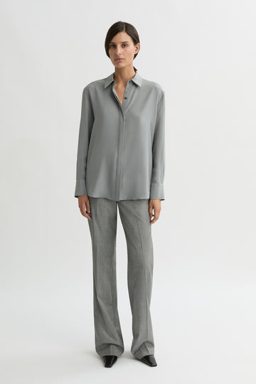 WILLOW-Australian_Designer-Carmelia Silk Shirt Mist