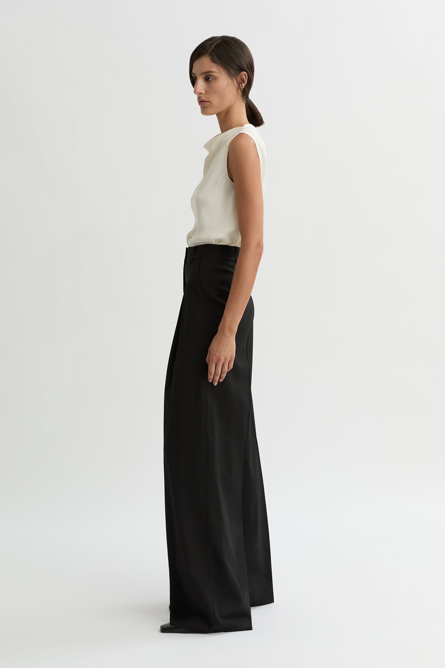WILLOW-Australian_Designer-Carmelia Silk Top Ivory
