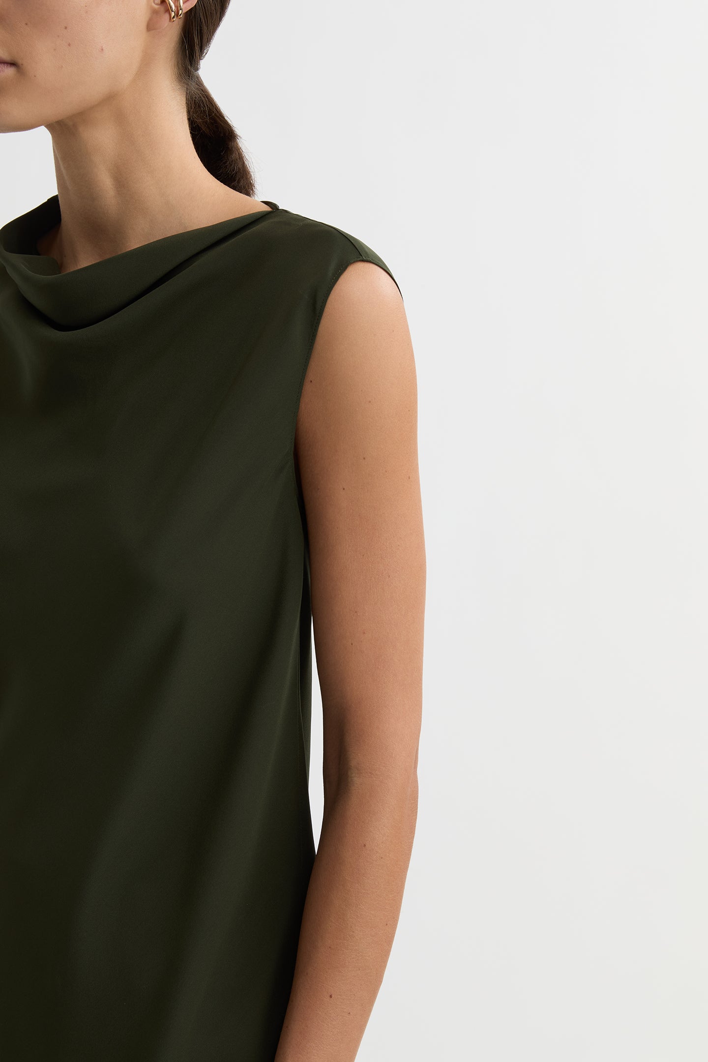 WILLOW-Australian_Designer-Carmelia Silk Top Pine