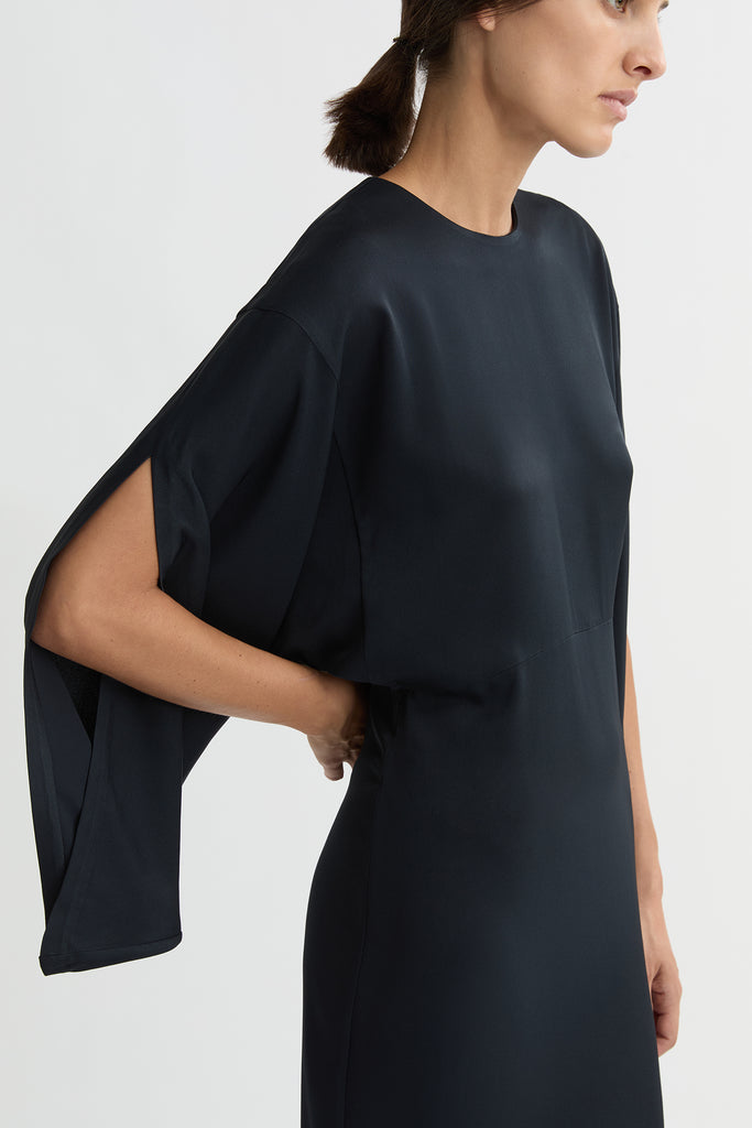 WILLOW-Australian_Designer-Helena Midi Dress Midnight